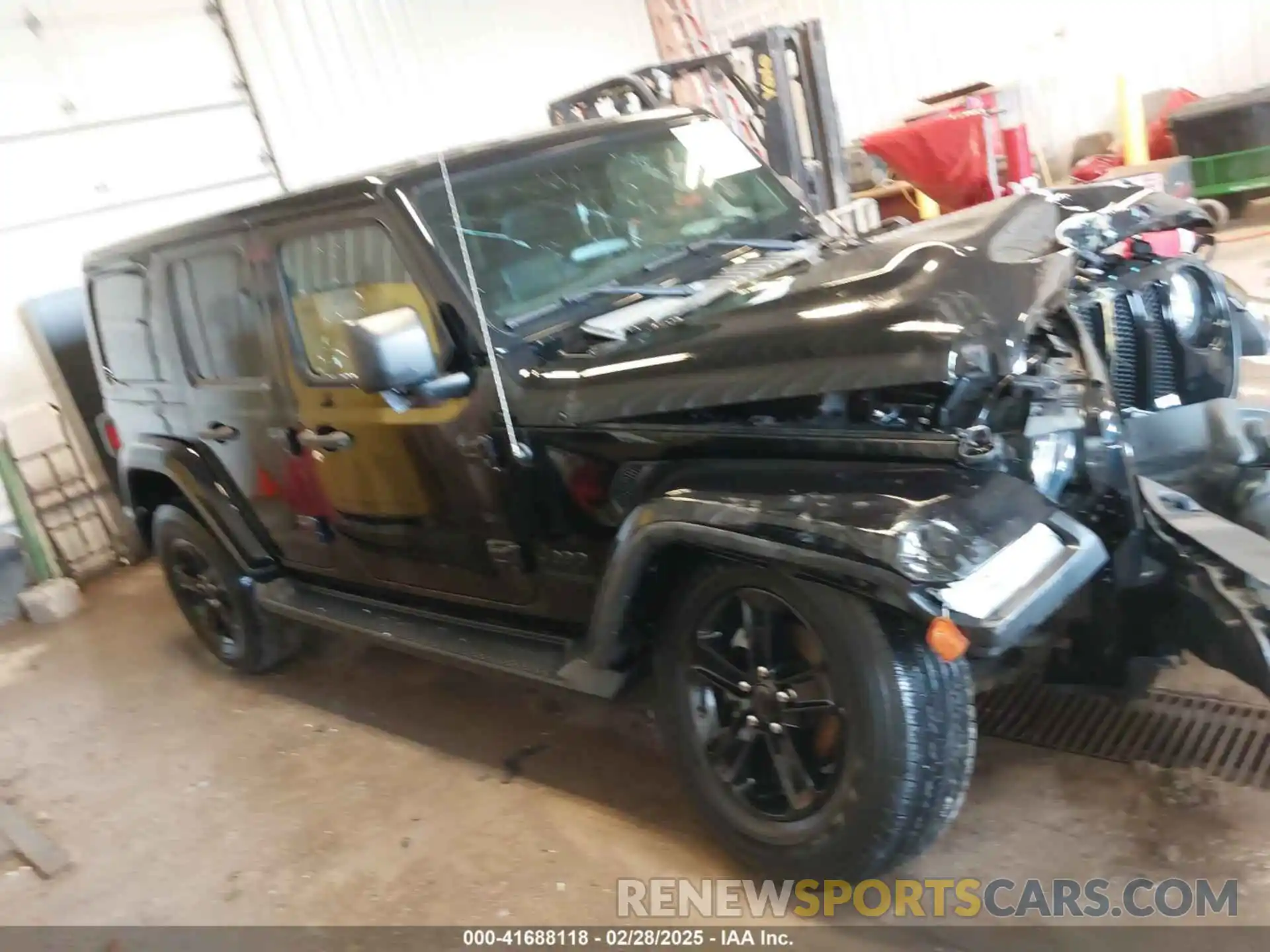 13 Photograph of a damaged car 1C4HJXEN5LW244175 JEEP WRANGLER UNLIMITED 2020