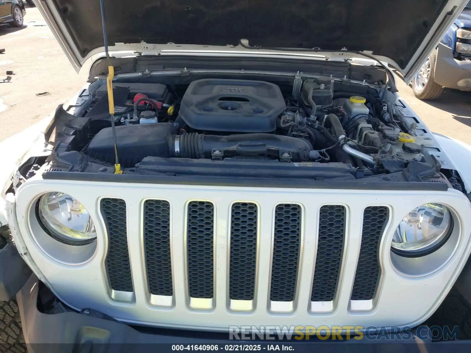 10 Photograph of a damaged car 1C4HJXEN5LW277208 JEEP WRANGLER UNLIMITED 2020
