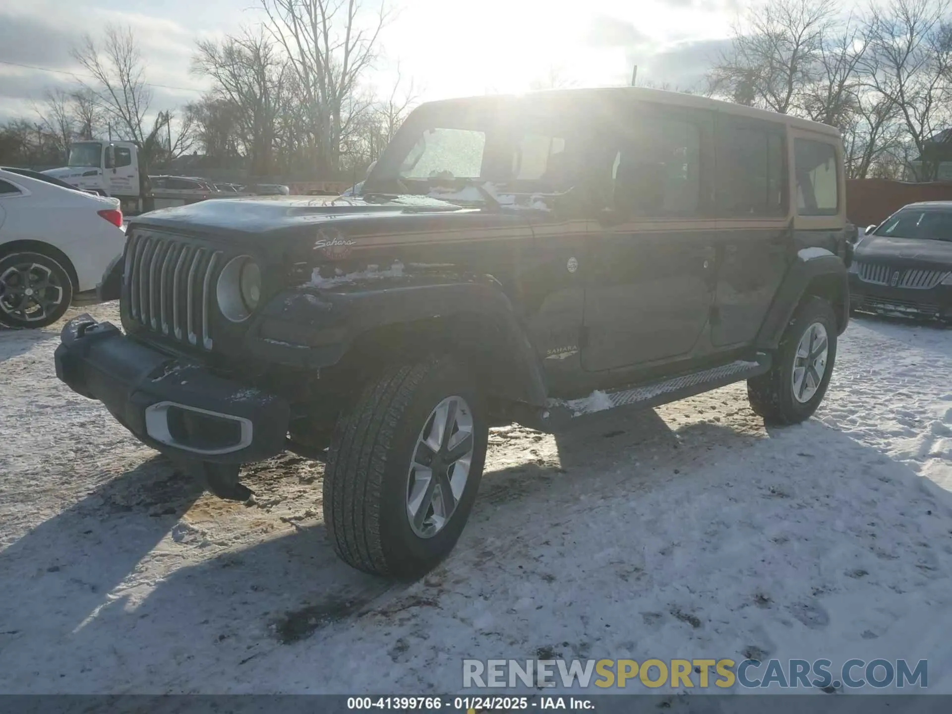 2 Photograph of a damaged car 1C4HJXEN6LW113725 JEEP WRANGLER UNLIMITED 2020