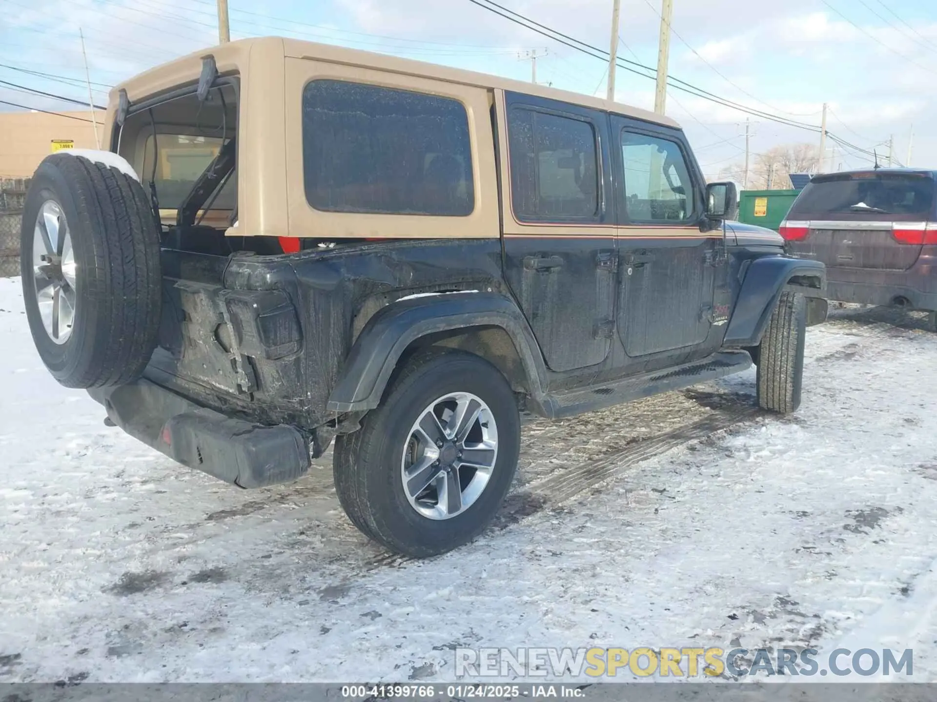 4 Photograph of a damaged car 1C4HJXEN6LW113725 JEEP WRANGLER UNLIMITED 2020