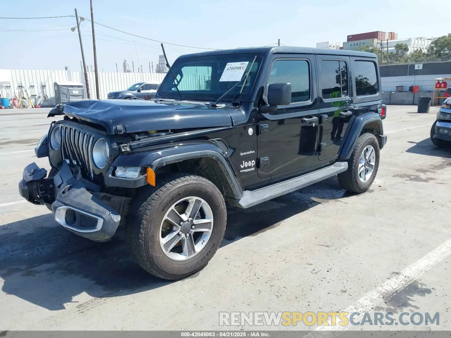 2 Photograph of a damaged car 1C4HJXEN6LW235159 JEEP WRANGLER UNLIMITED 2020