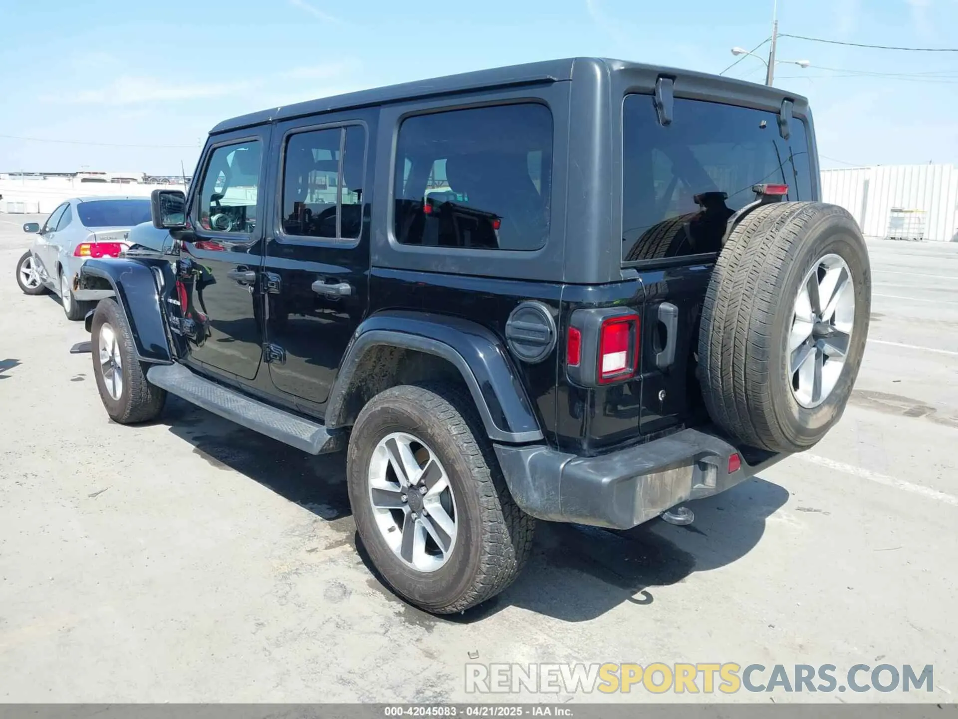 3 Photograph of a damaged car 1C4HJXEN6LW235159 JEEP WRANGLER UNLIMITED 2020