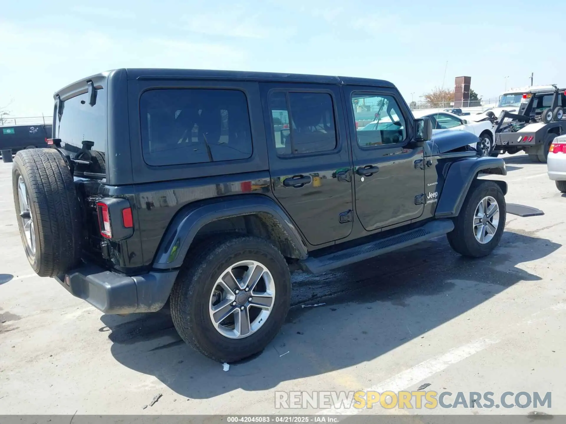 4 Photograph of a damaged car 1C4HJXEN6LW235159 JEEP WRANGLER UNLIMITED 2020