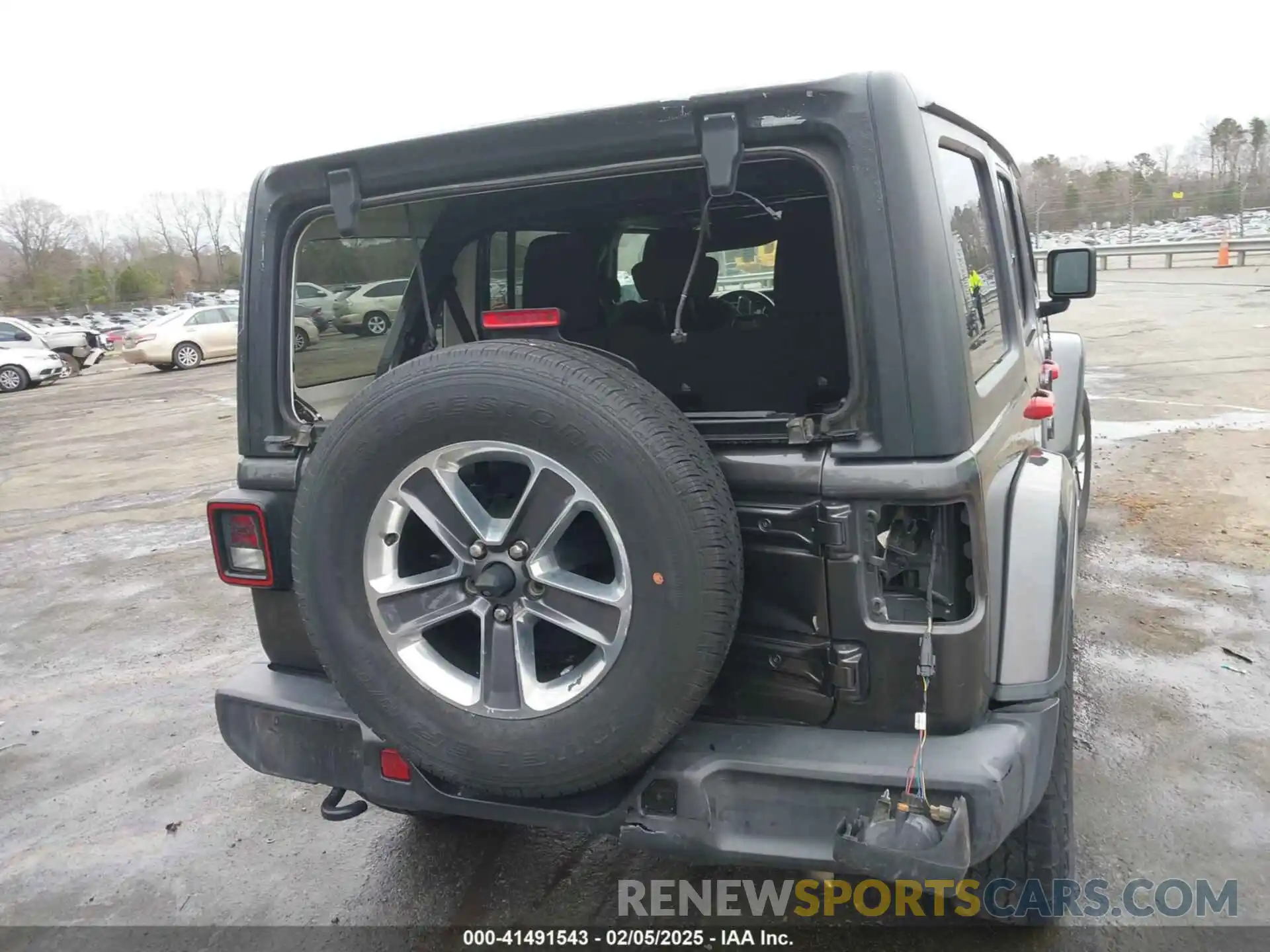 6 Photograph of a damaged car 1C4HJXEN6LW256805 JEEP WRANGLER UNLIMITED 2020