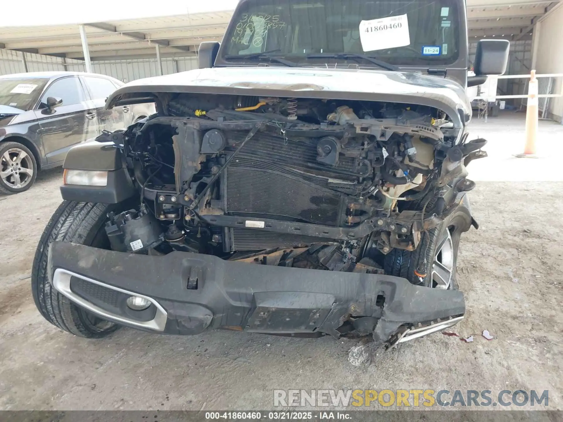 6 Photograph of a damaged car 1C4HJXEN7LW197909 JEEP WRANGLER UNLIMITED 2020
