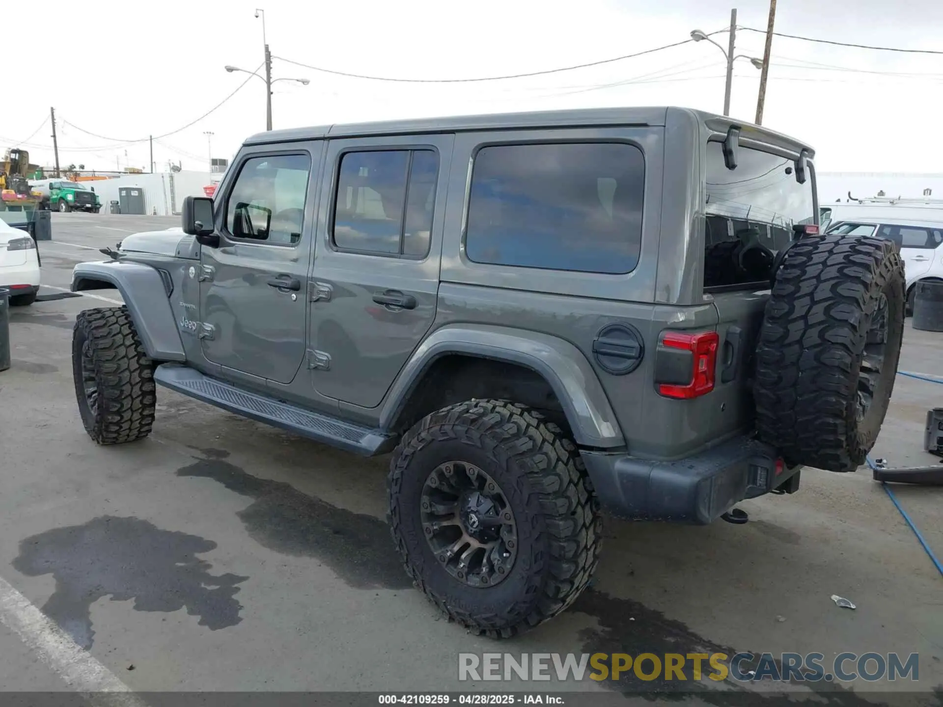 3 Photograph of a damaged car 1C4HJXEN8LW203975 JEEP WRANGLER UNLIMITED 2020