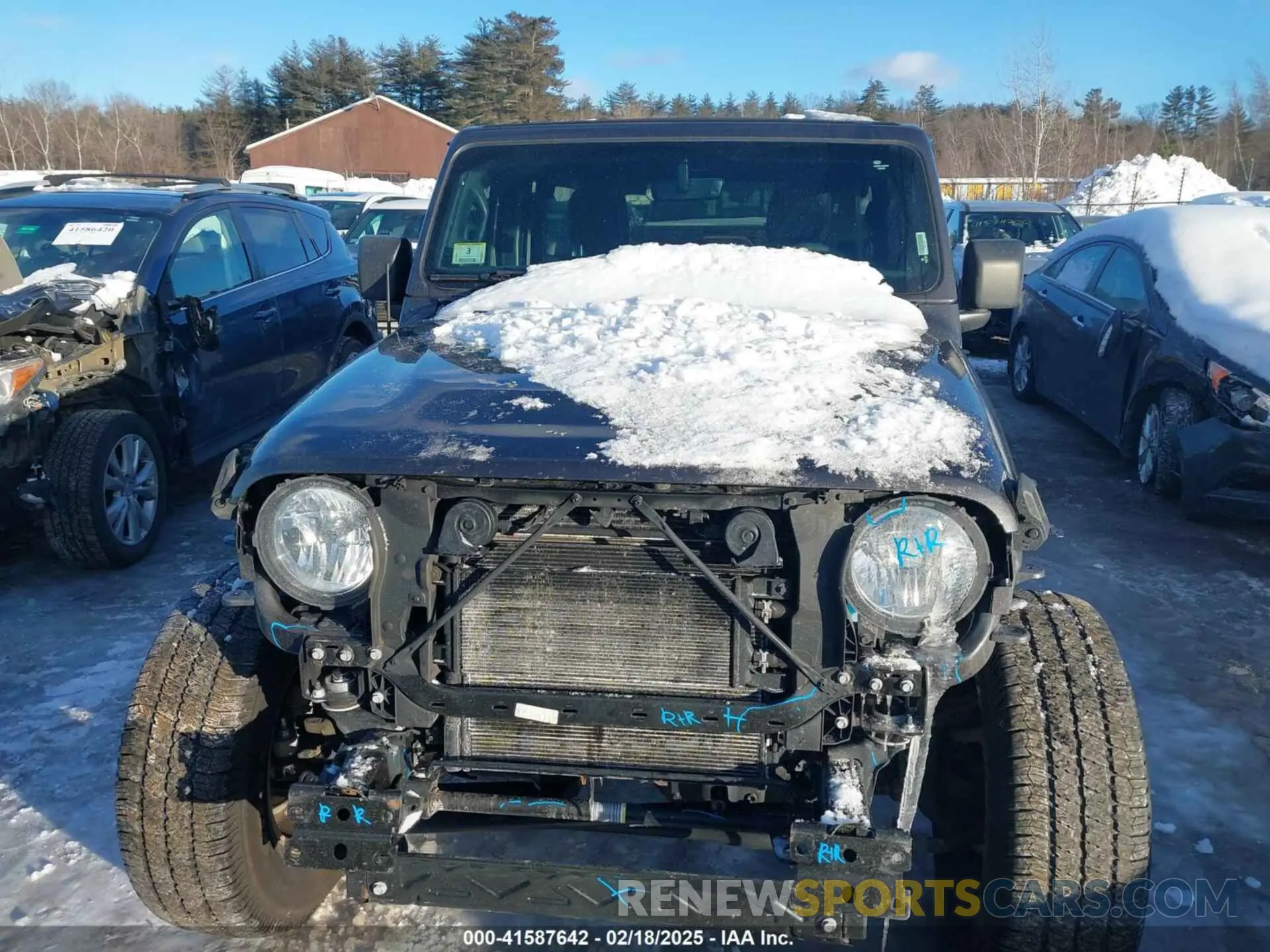 13 Photograph of a damaged car 1C4HJXEN9LW157444 JEEP WRANGLER UNLIMITED 2020
