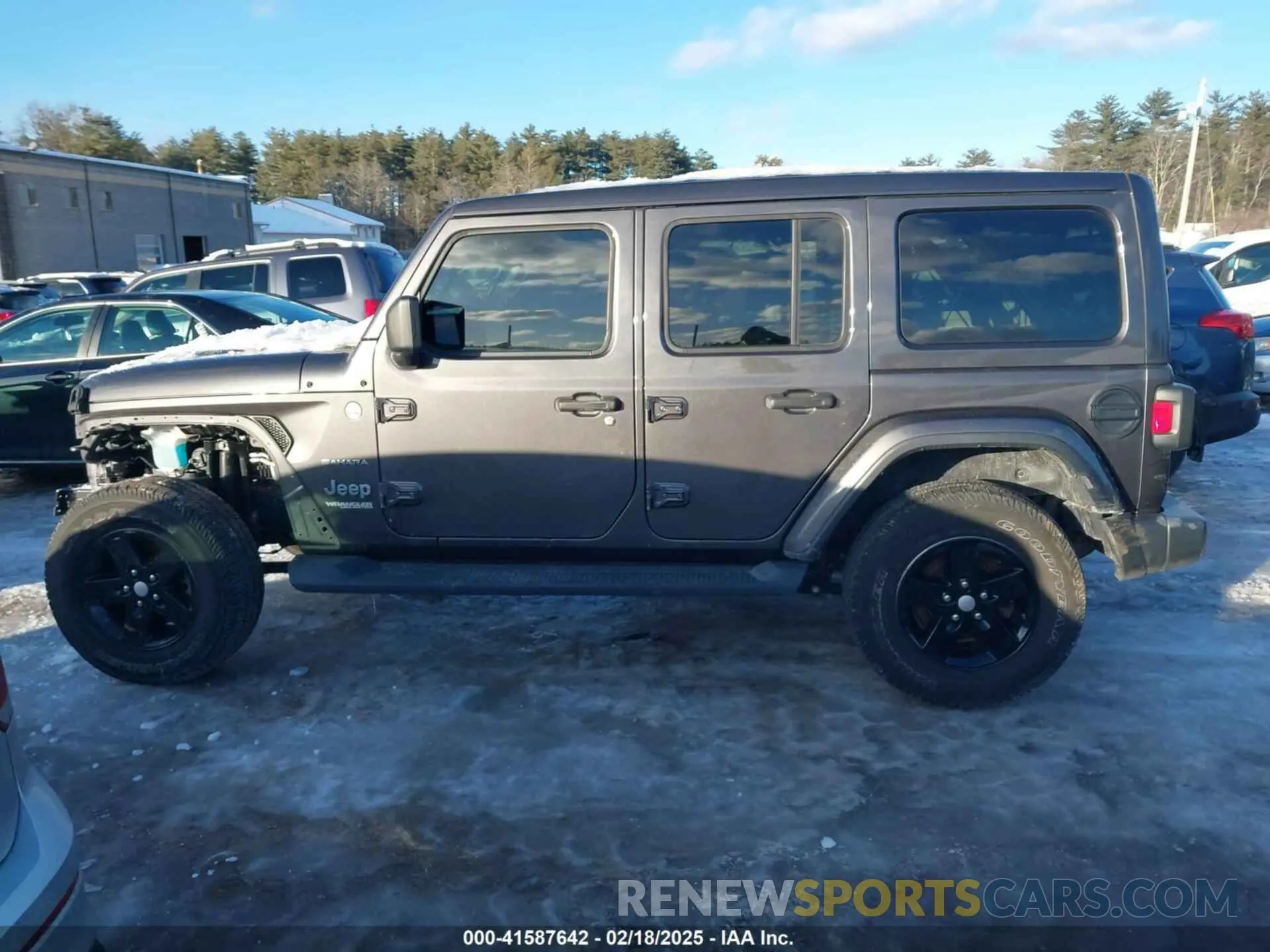 15 Photograph of a damaged car 1C4HJXEN9LW157444 JEEP WRANGLER UNLIMITED 2020