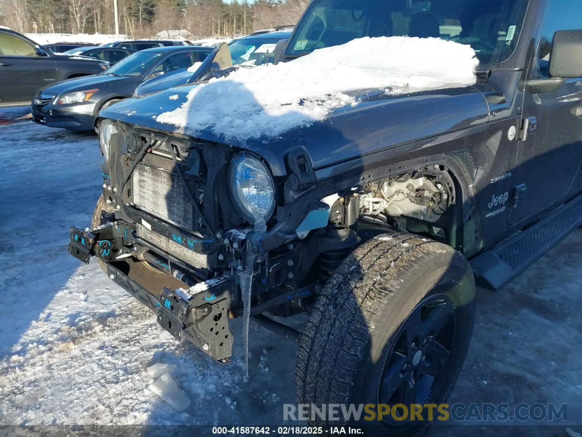 6 Photograph of a damaged car 1C4HJXEN9LW157444 JEEP WRANGLER UNLIMITED 2020