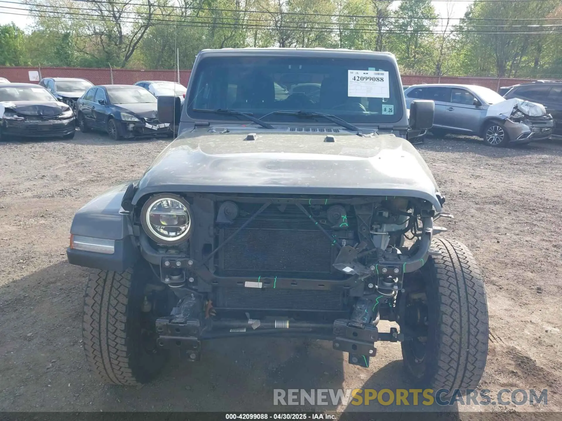 12 Photograph of a damaged car 1C4HJXEN9LW164183 JEEP WRANGLER UNLIMITED 2020