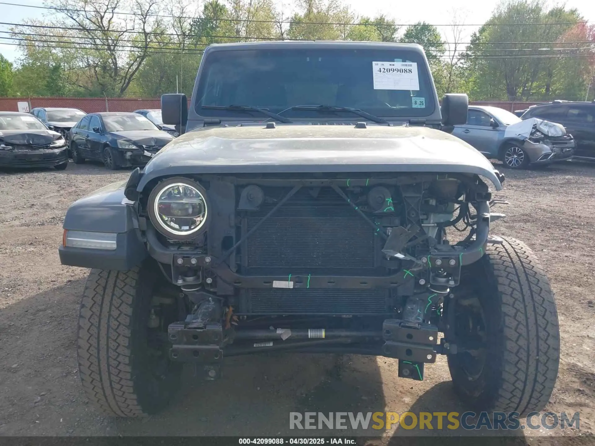 17 Photograph of a damaged car 1C4HJXEN9LW164183 JEEP WRANGLER UNLIMITED 2020