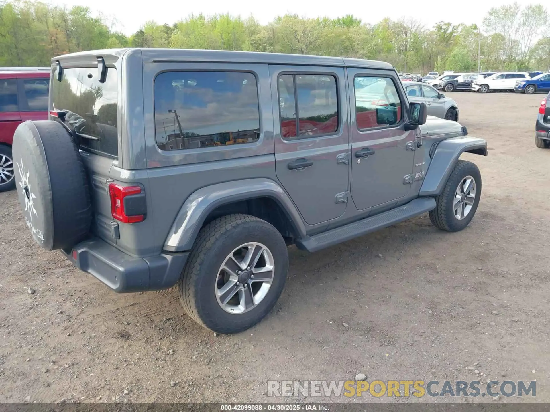 4 Photograph of a damaged car 1C4HJXEN9LW164183 JEEP WRANGLER UNLIMITED 2020