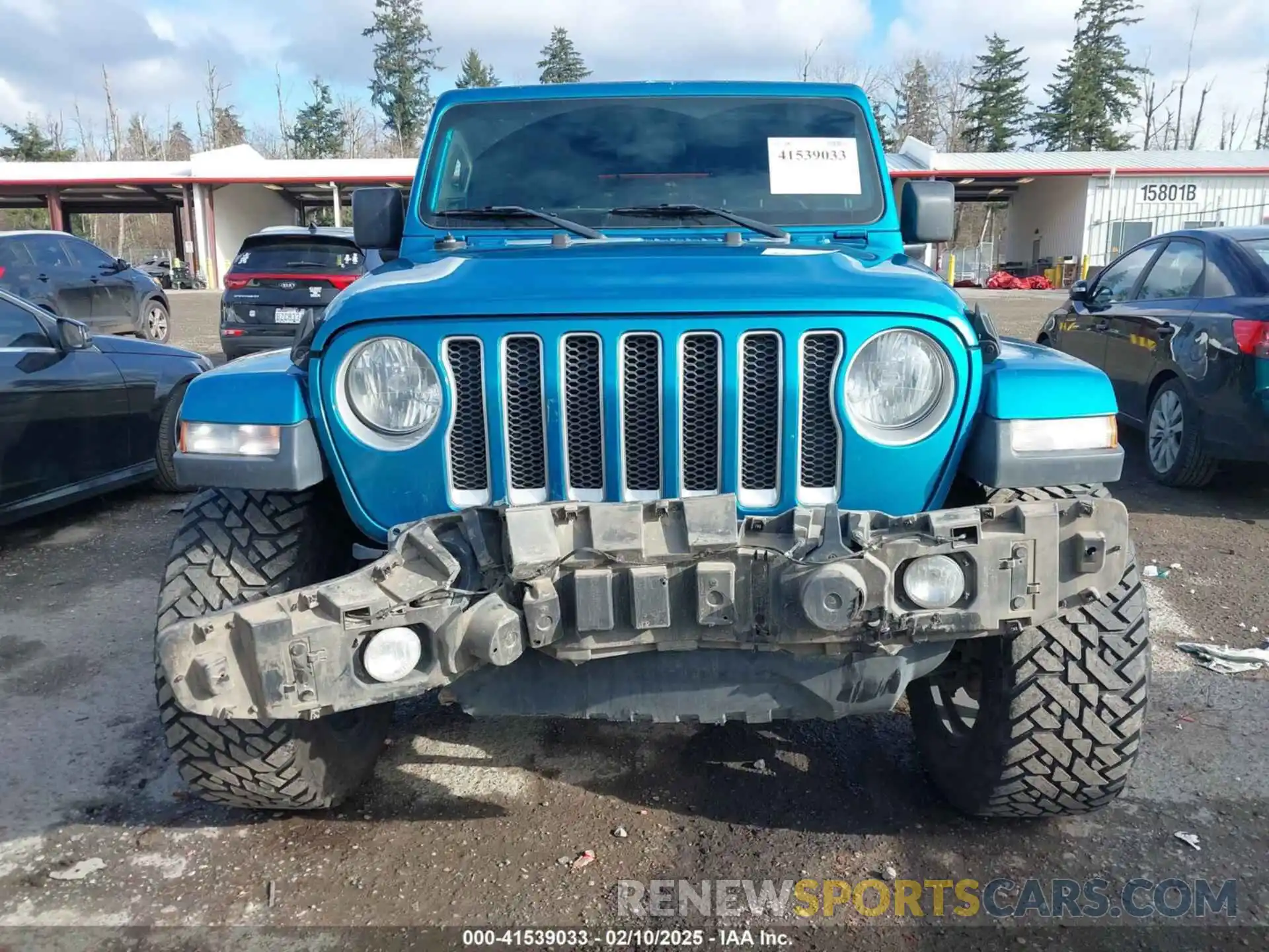 12 Photograph of a damaged car 1C4HJXENXLW114506 JEEP WRANGLER UNLIMITED 2020