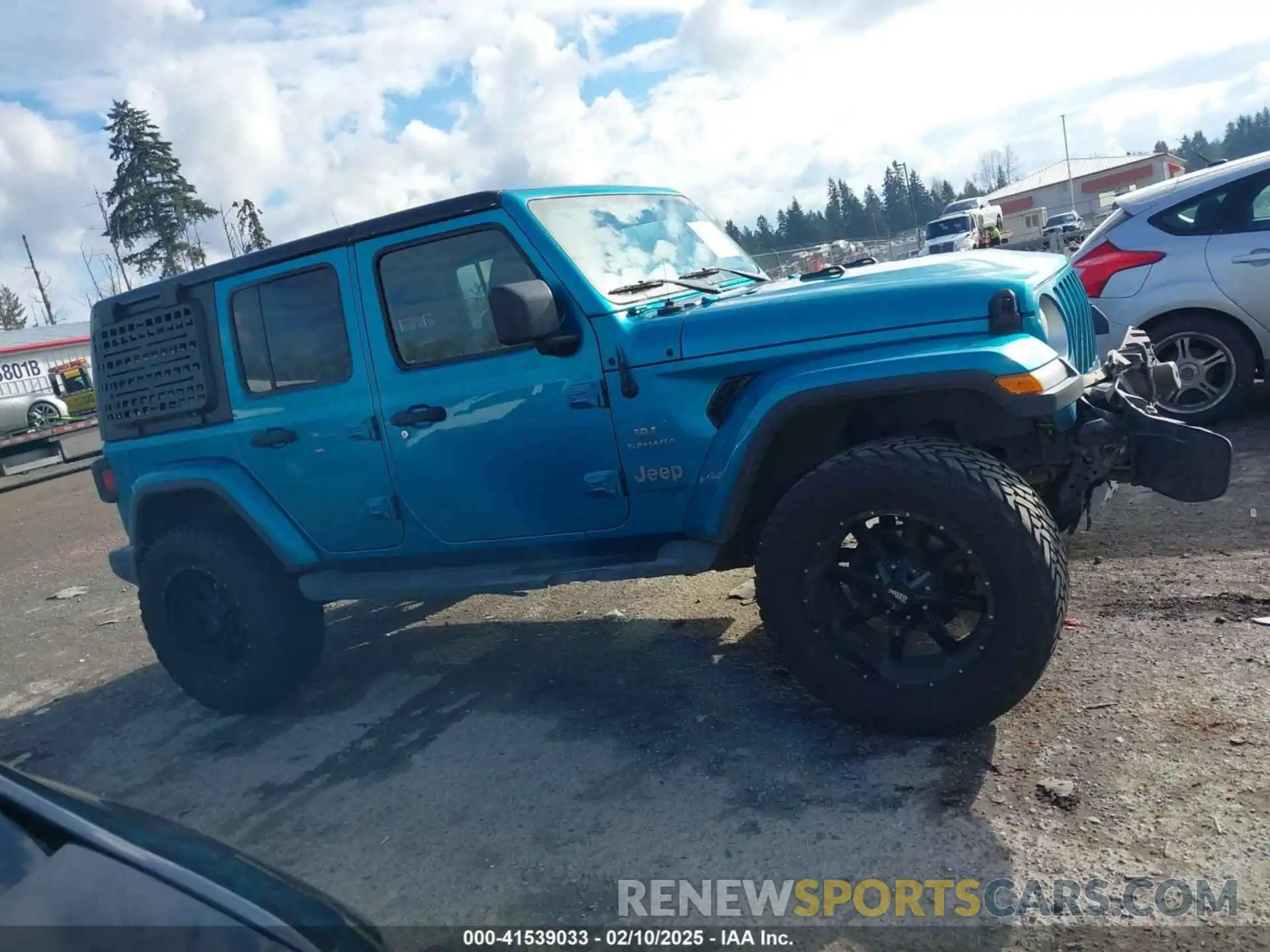 13 Photograph of a damaged car 1C4HJXENXLW114506 JEEP WRANGLER UNLIMITED 2020