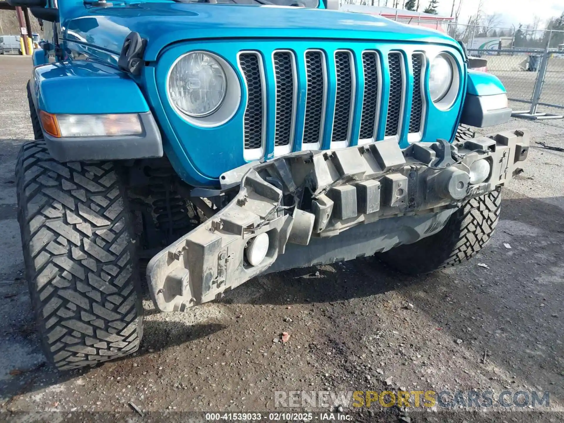 6 Photograph of a damaged car 1C4HJXENXLW114506 JEEP WRANGLER UNLIMITED 2020