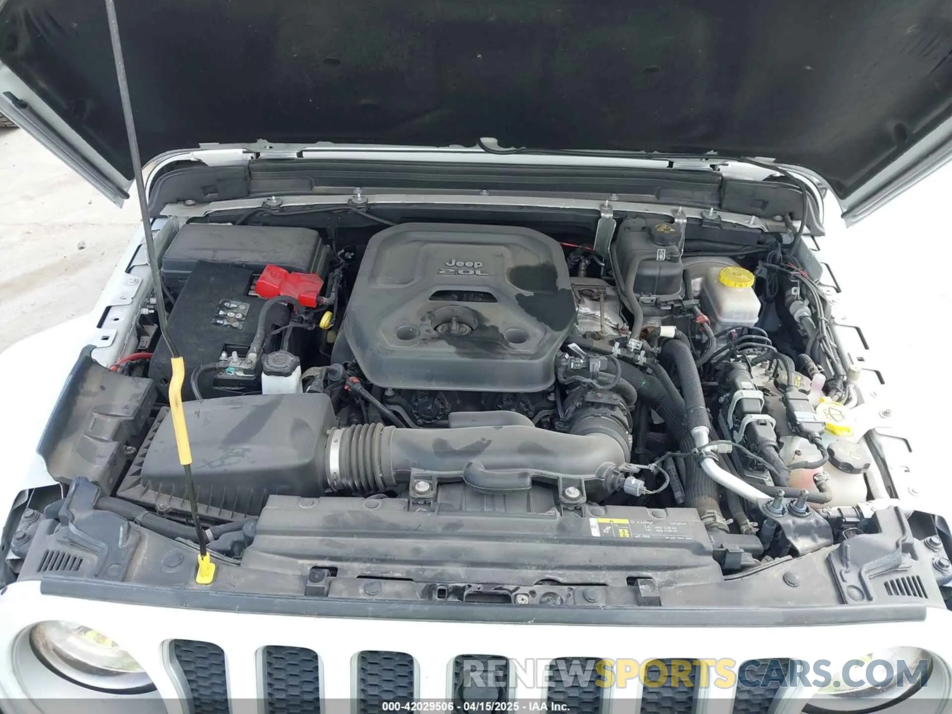 10 Photograph of a damaged car 1C4HJXENXLW148851 JEEP WRANGLER UNLIMITED 2020