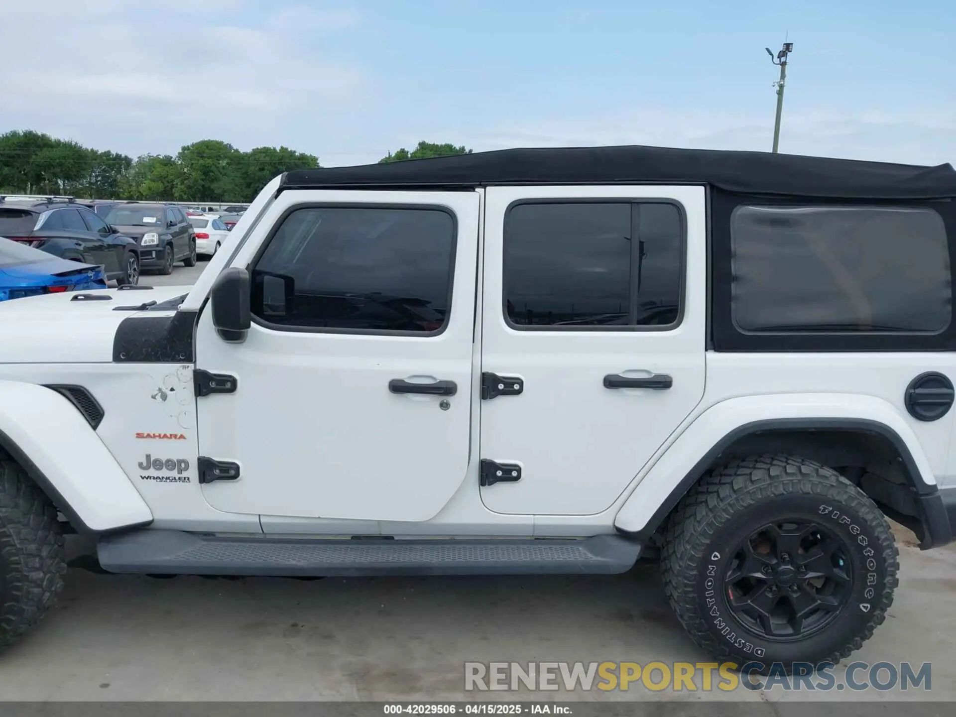 14 Photograph of a damaged car 1C4HJXENXLW148851 JEEP WRANGLER UNLIMITED 2020