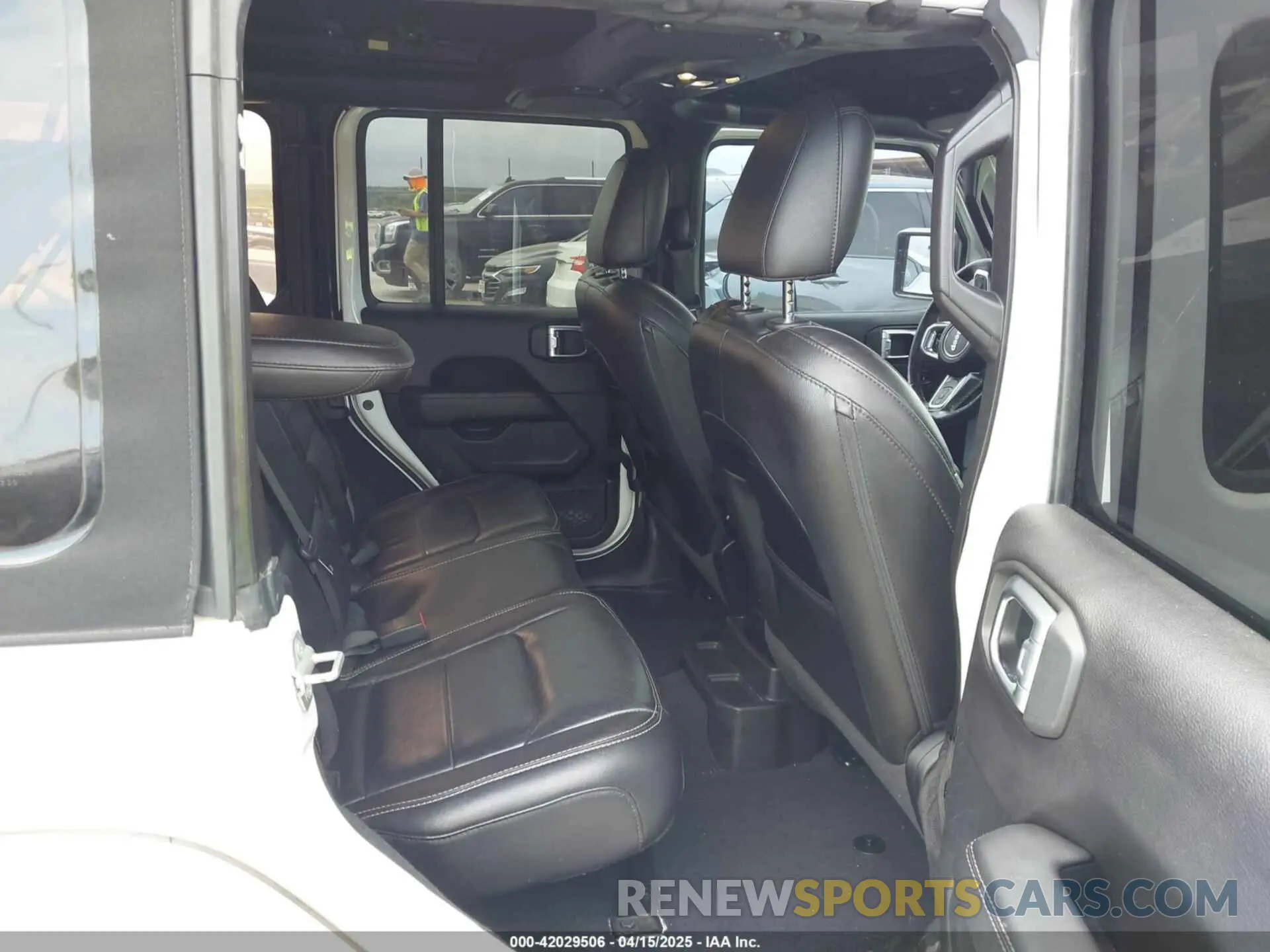8 Photograph of a damaged car 1C4HJXENXLW148851 JEEP WRANGLER UNLIMITED 2020