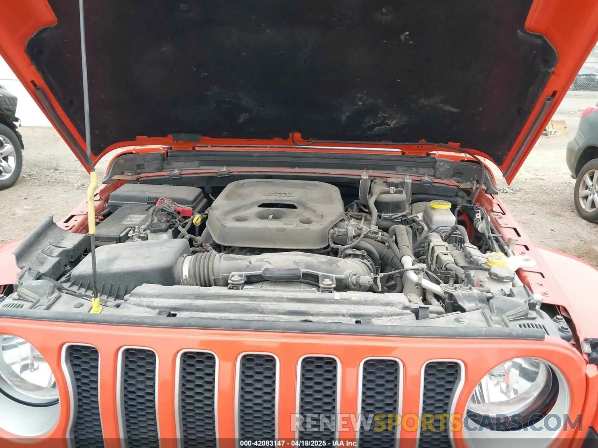 10 Photograph of a damaged car 1C4HJXENXLW231194 JEEP WRANGLER UNLIMITED 2020