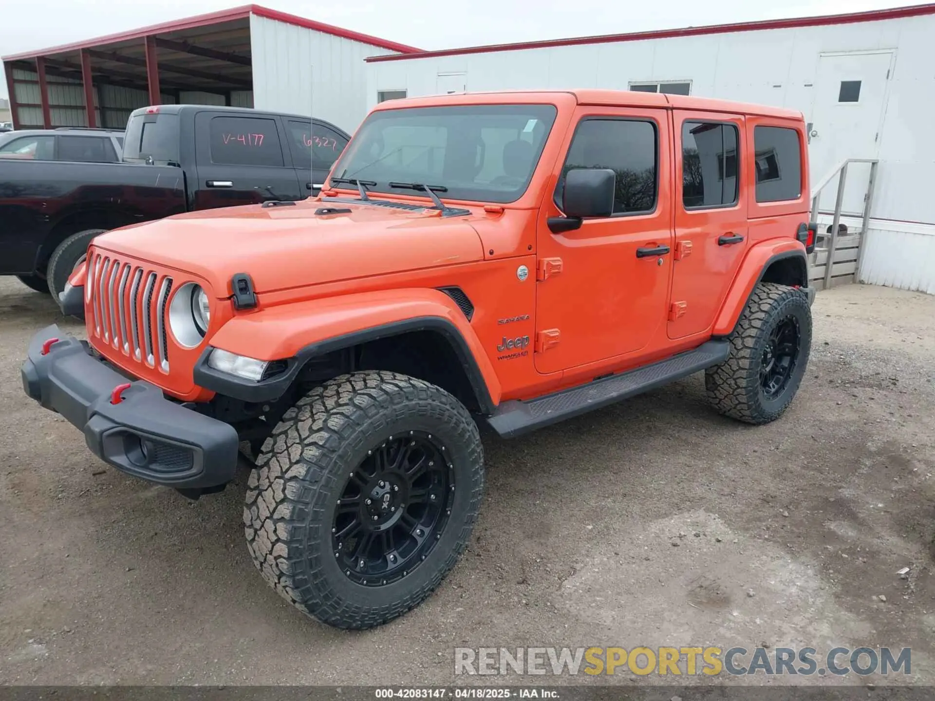 2 Photograph of a damaged car 1C4HJXENXLW231194 JEEP WRANGLER UNLIMITED 2020