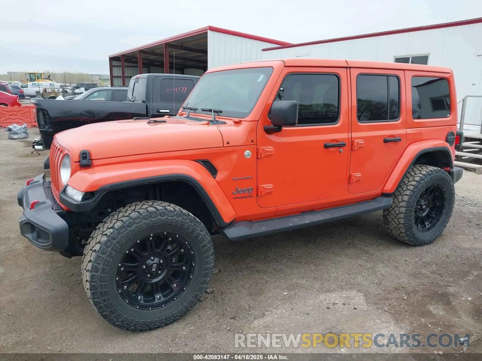 6 Photograph of a damaged car 1C4HJXENXLW231194 JEEP WRANGLER UNLIMITED 2020