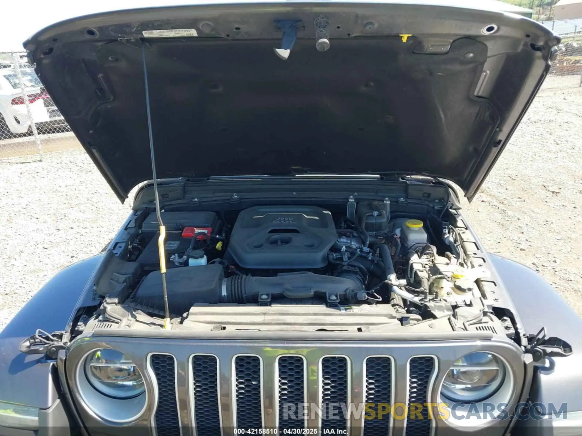 10 Photograph of a damaged car 1C4HJXENXLW263966 JEEP WRANGLER UNLIMITED 2020