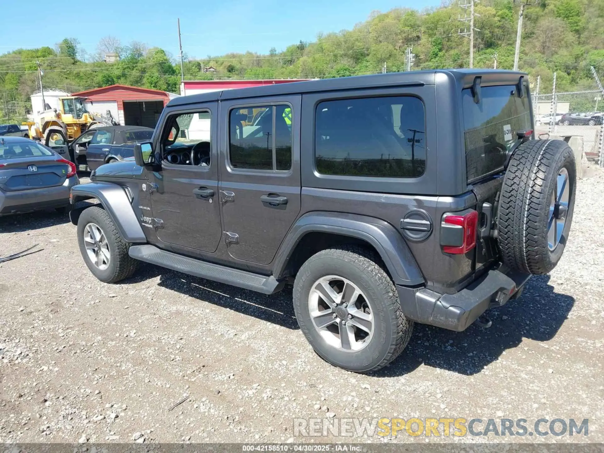 3 Photograph of a damaged car 1C4HJXENXLW263966 JEEP WRANGLER UNLIMITED 2020