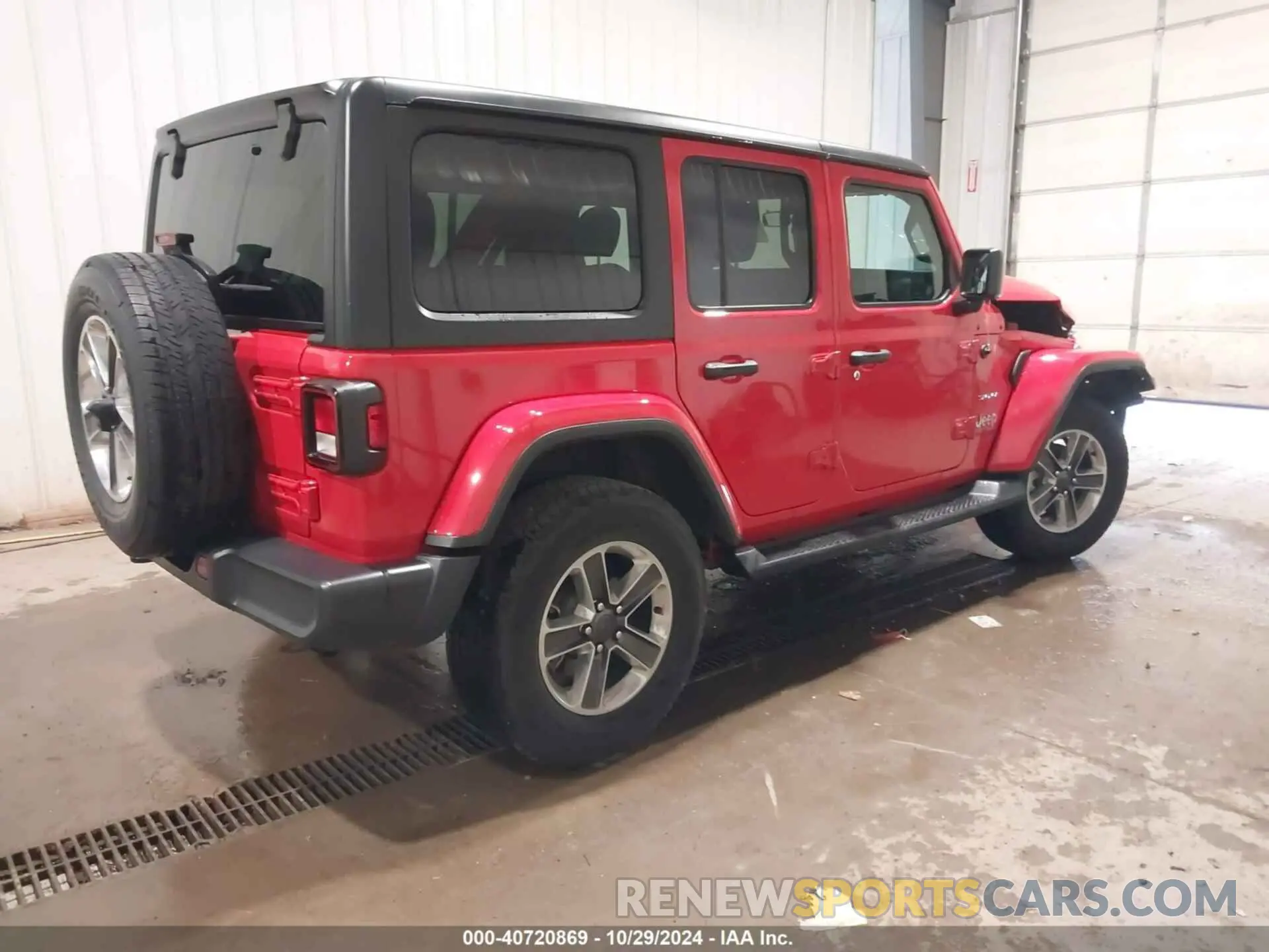 4 Photograph of a damaged car 1C4HJXENXLW279407 JEEP WRANGLER UNLIMITED 2020