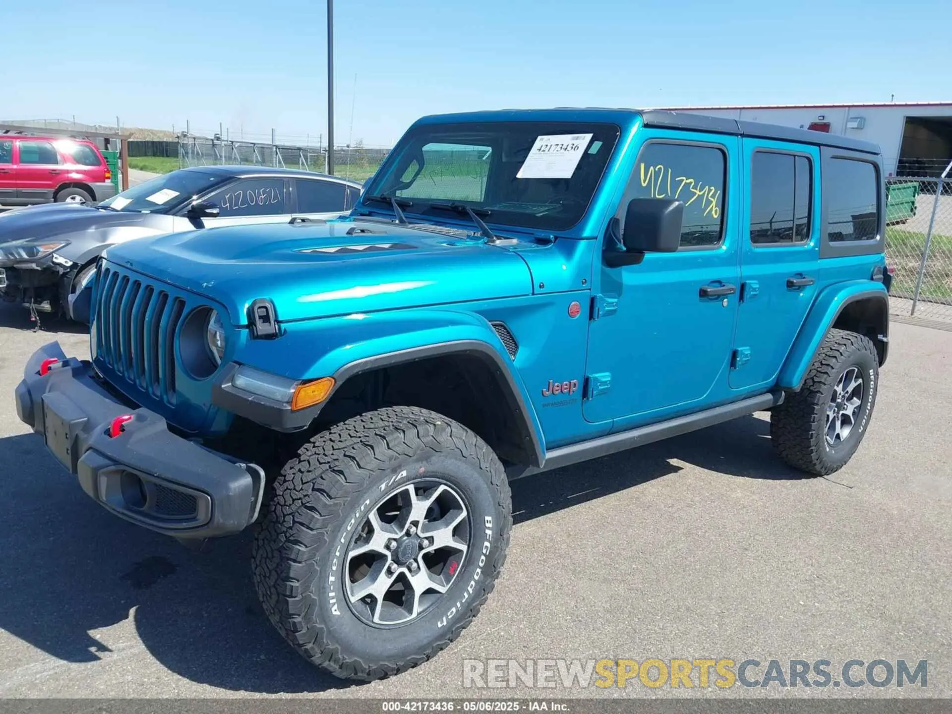 2 Photograph of a damaged car 1C4HJXFG0LW290402 JEEP WRANGLER UNLIMITED 2020