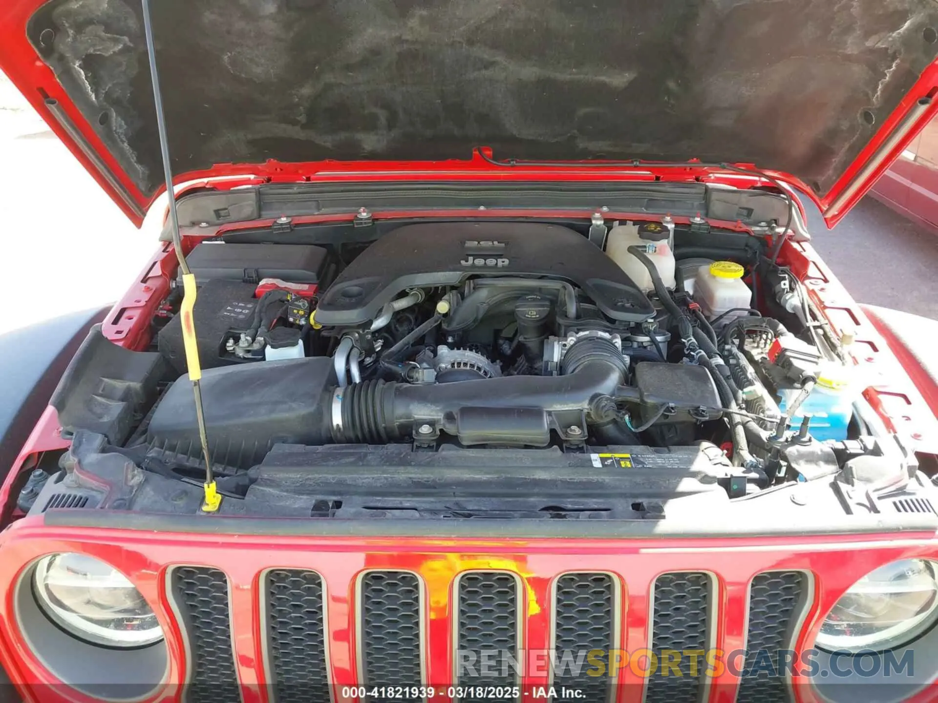 10 Photograph of a damaged car 1C4HJXFG3LW186387 JEEP WRANGLER UNLIMITED 2020