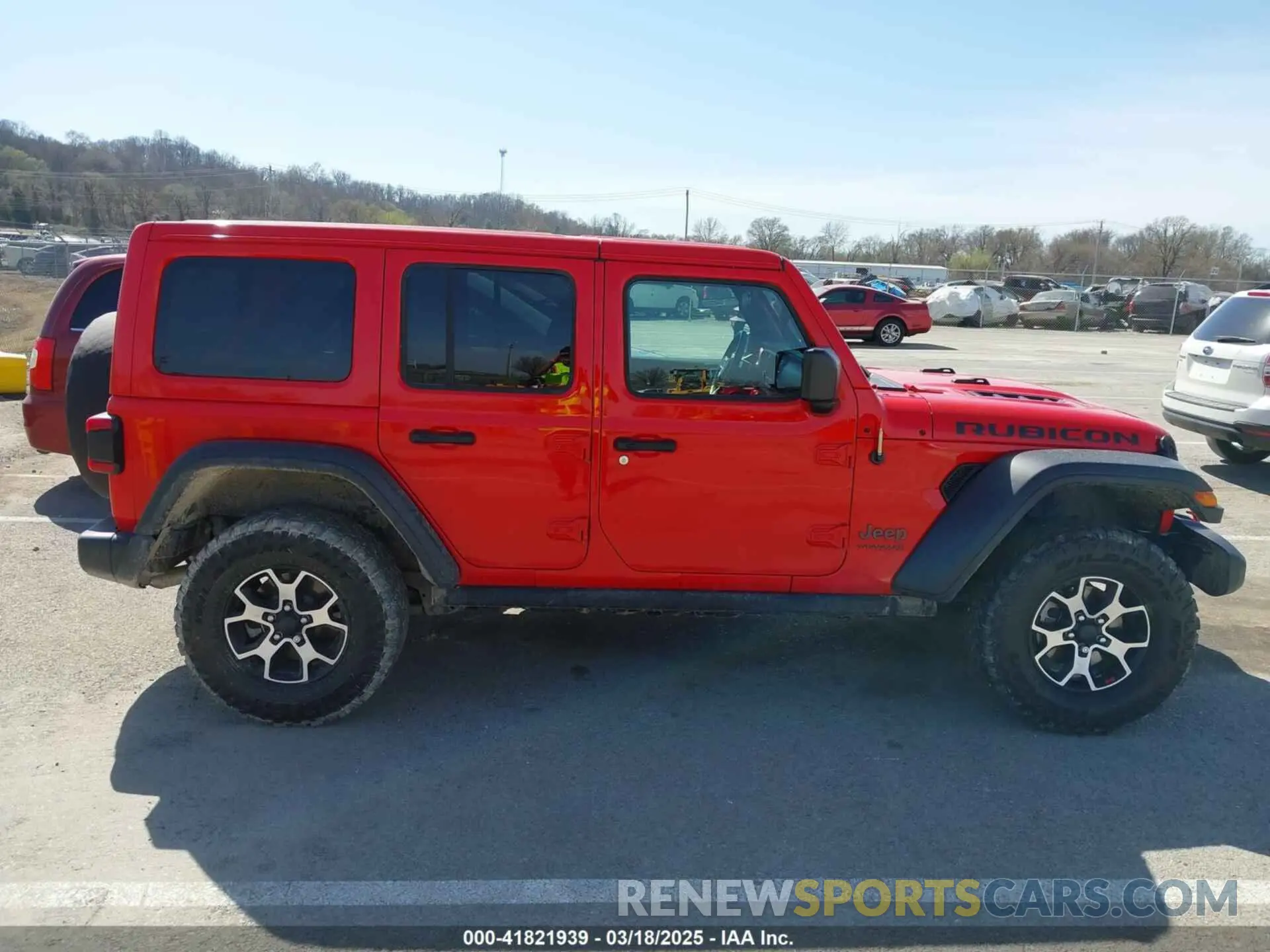 13 Photograph of a damaged car 1C4HJXFG3LW186387 JEEP WRANGLER UNLIMITED 2020
