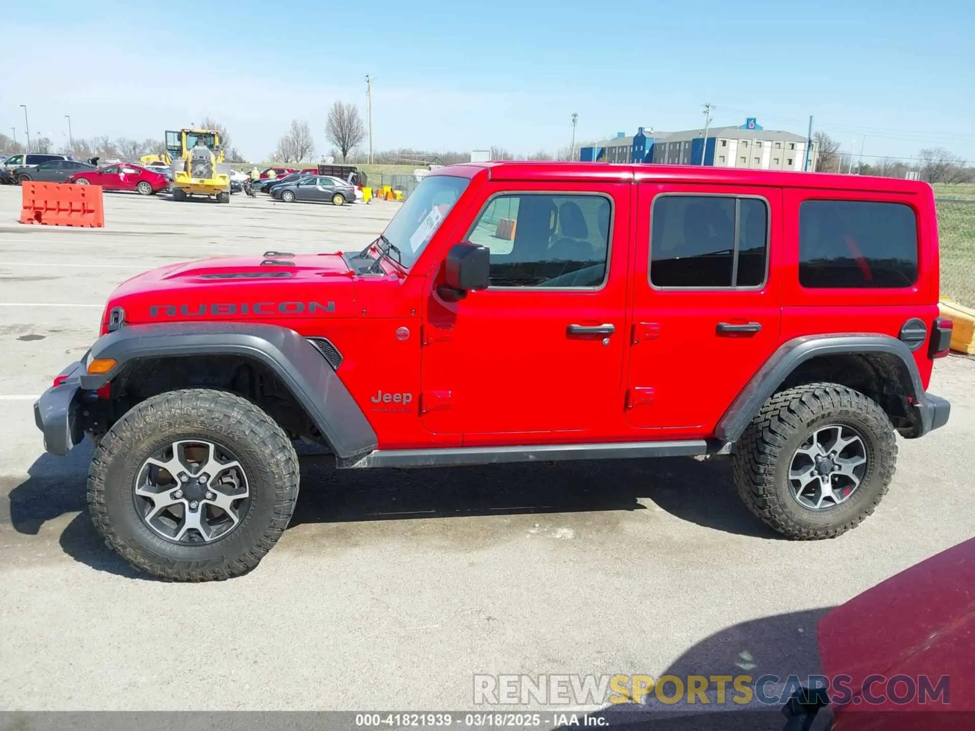 14 Photograph of a damaged car 1C4HJXFG3LW186387 JEEP WRANGLER UNLIMITED 2020