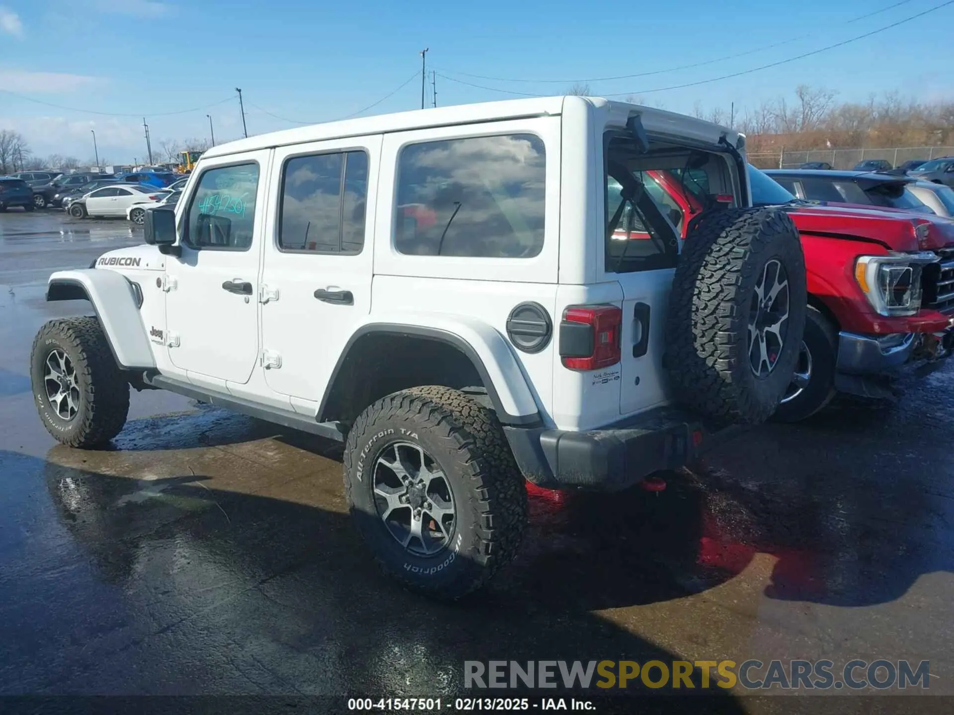 3 Photograph of a damaged car 1C4HJXFG7LW244243 JEEP WRANGLER UNLIMITED 2020