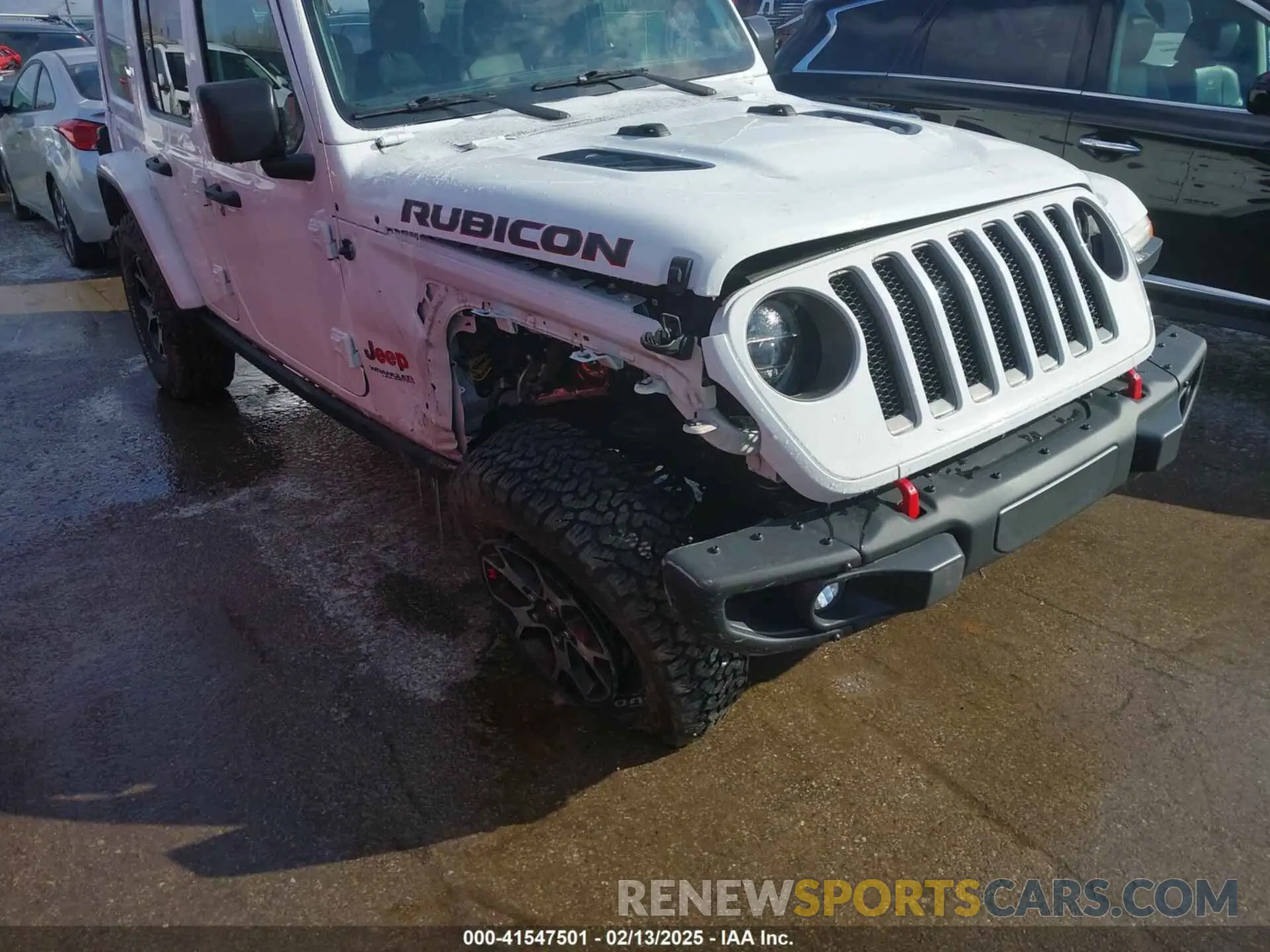 6 Photograph of a damaged car 1C4HJXFG7LW244243 JEEP WRANGLER UNLIMITED 2020