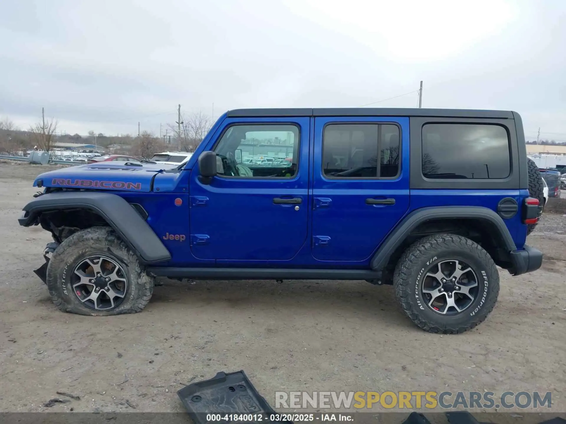 13 Photograph of a damaged car 1C4HJXFG9LW107191 JEEP WRANGLER UNLIMITED 2020