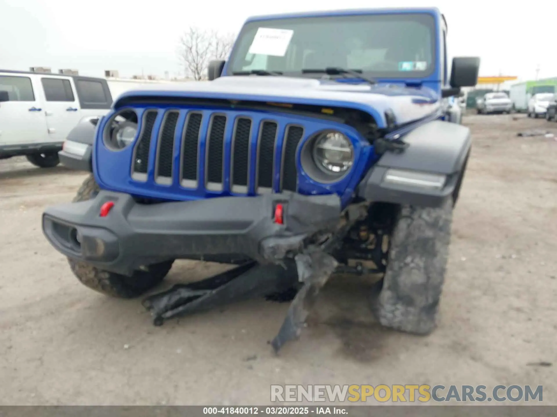 6 Photograph of a damaged car 1C4HJXFG9LW107191 JEEP WRANGLER UNLIMITED 2020