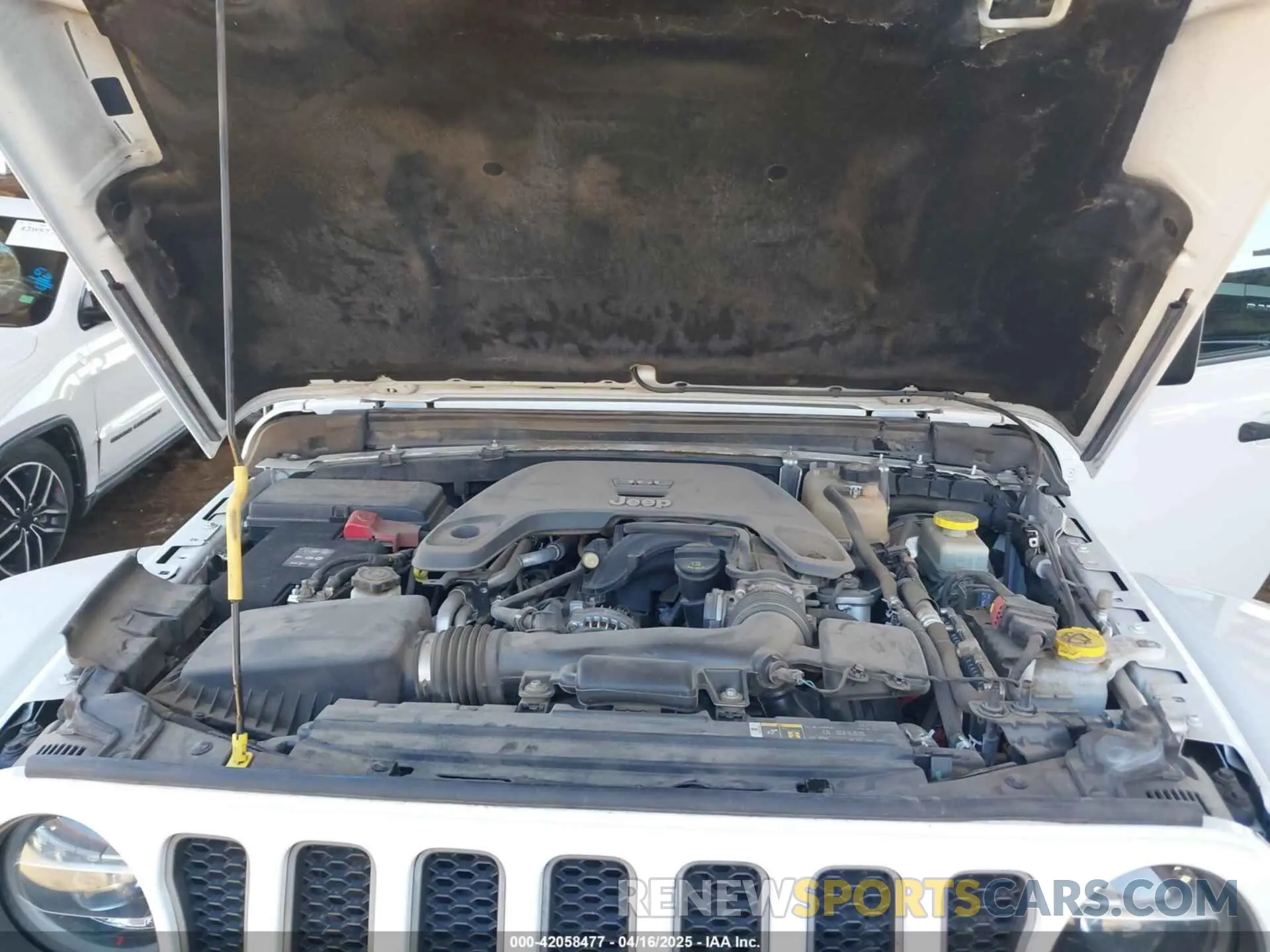 10 Photograph of a damaged car 1C4HJXFGXLW107958 JEEP WRANGLER UNLIMITED 2020