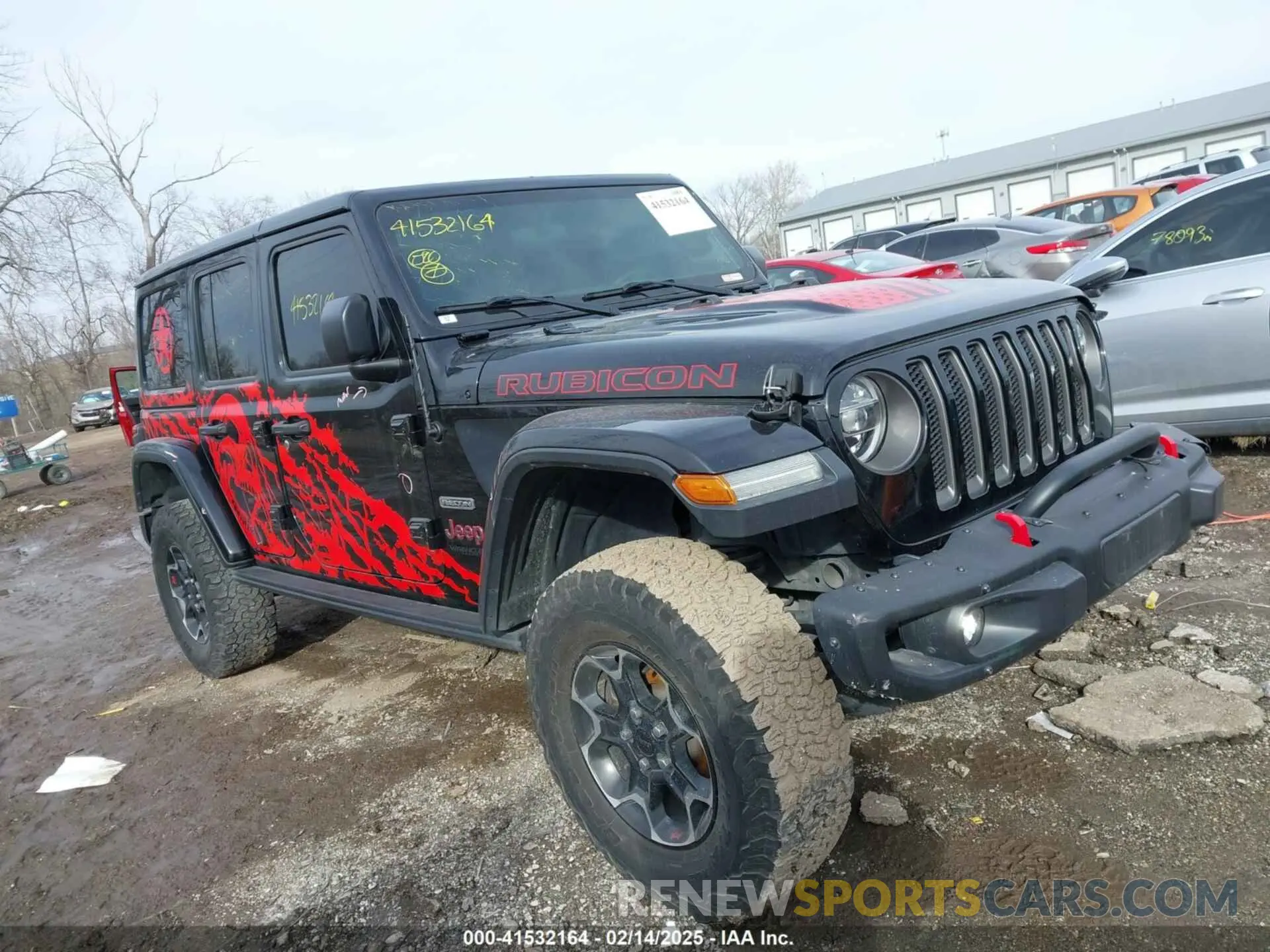 1 Photograph of a damaged car 1C4HJXFN0LW265658 JEEP WRANGLER UNLIMITED 2020