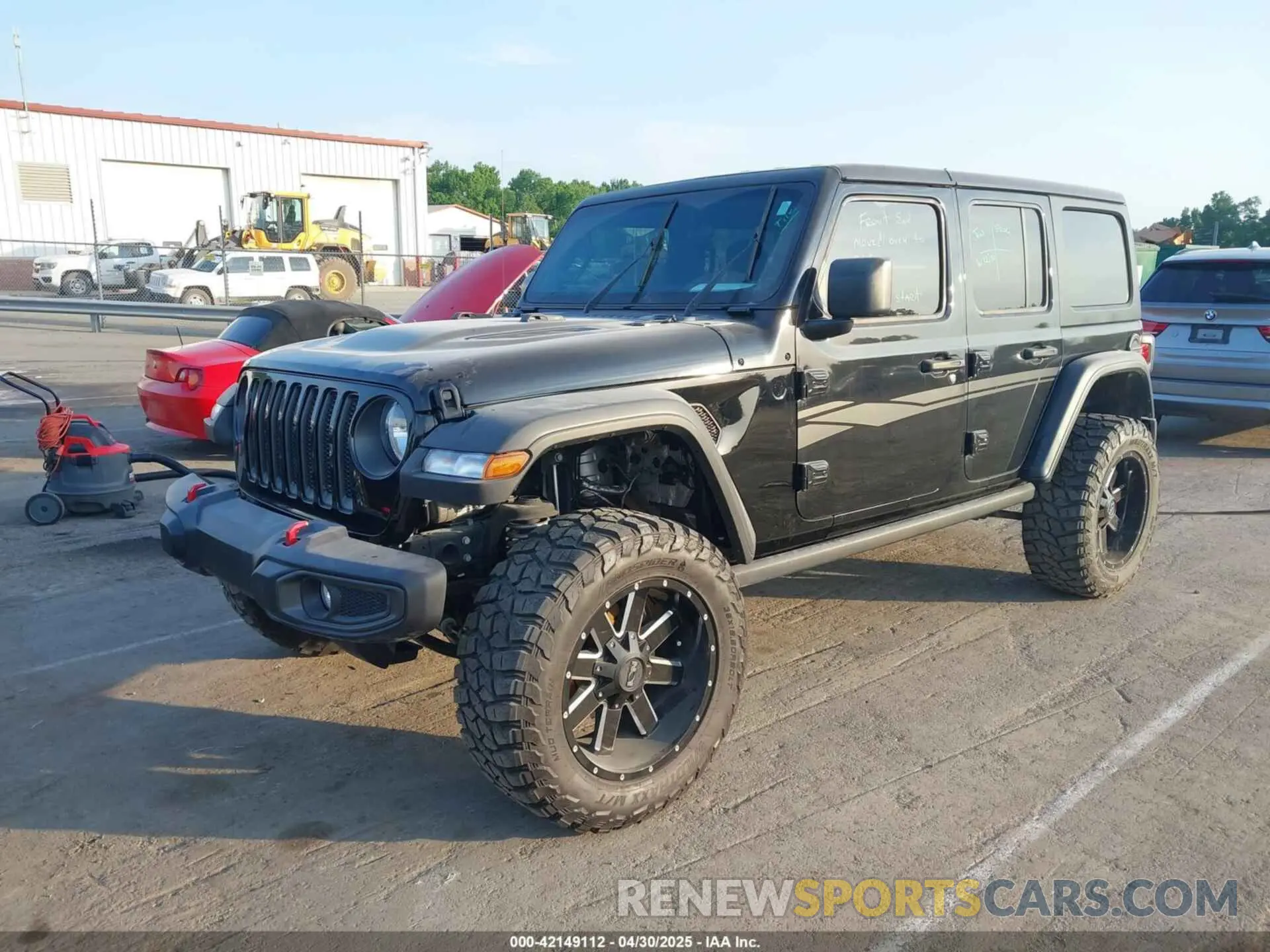 2 Photograph of a damaged car 1C4HJXFN1LW115137 JEEP WRANGLER UNLIMITED 2020