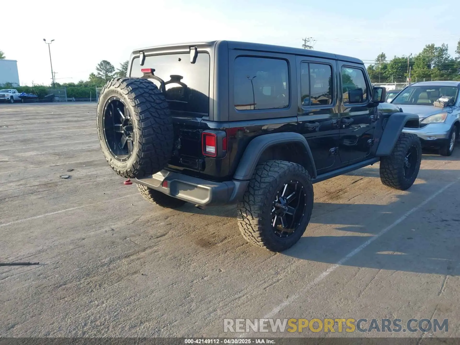 4 Photograph of a damaged car 1C4HJXFN1LW115137 JEEP WRANGLER UNLIMITED 2020