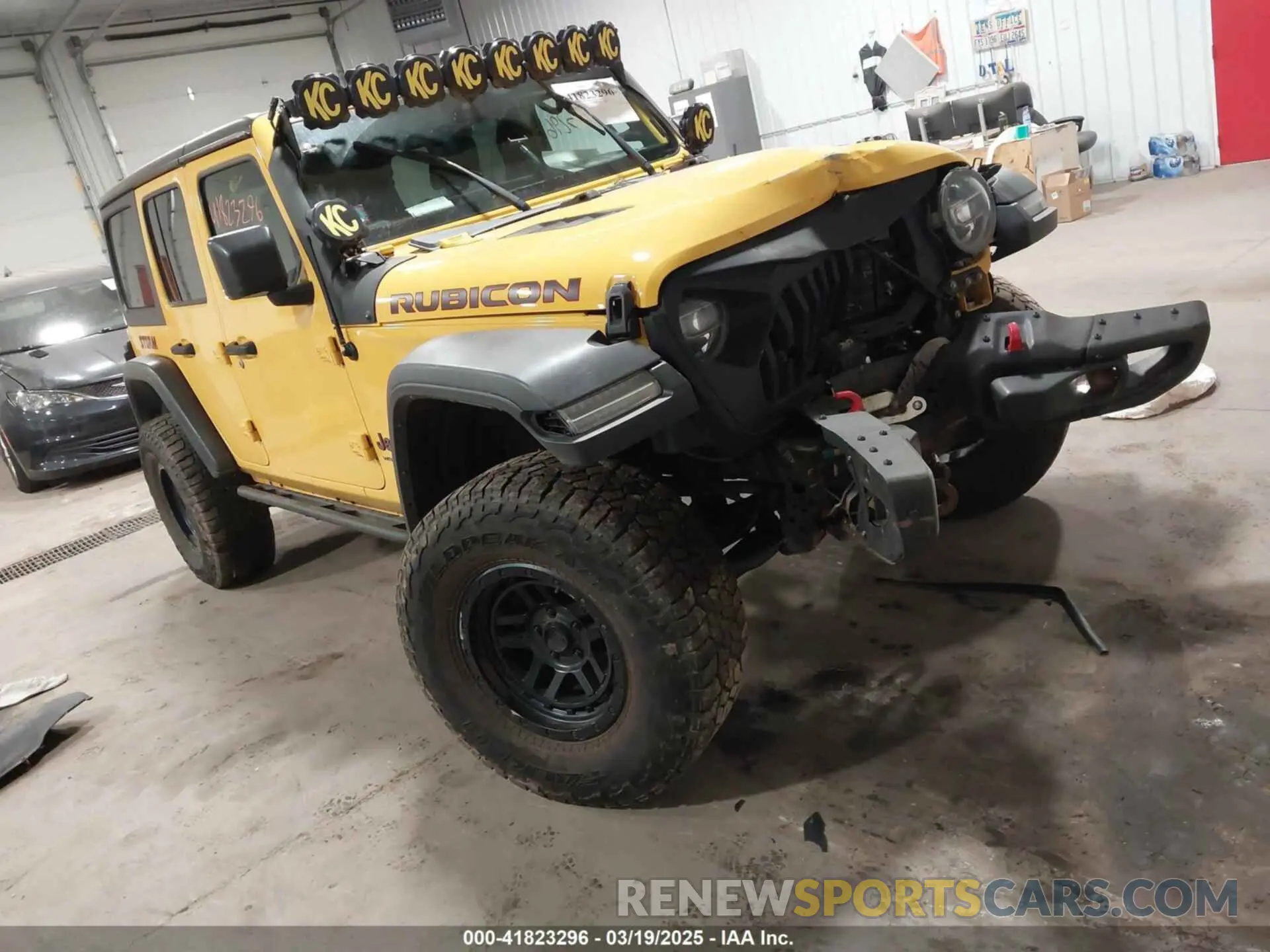 1 Photograph of a damaged car 1C4HJXFN8LW100120 JEEP WRANGLER UNLIMITED 2020