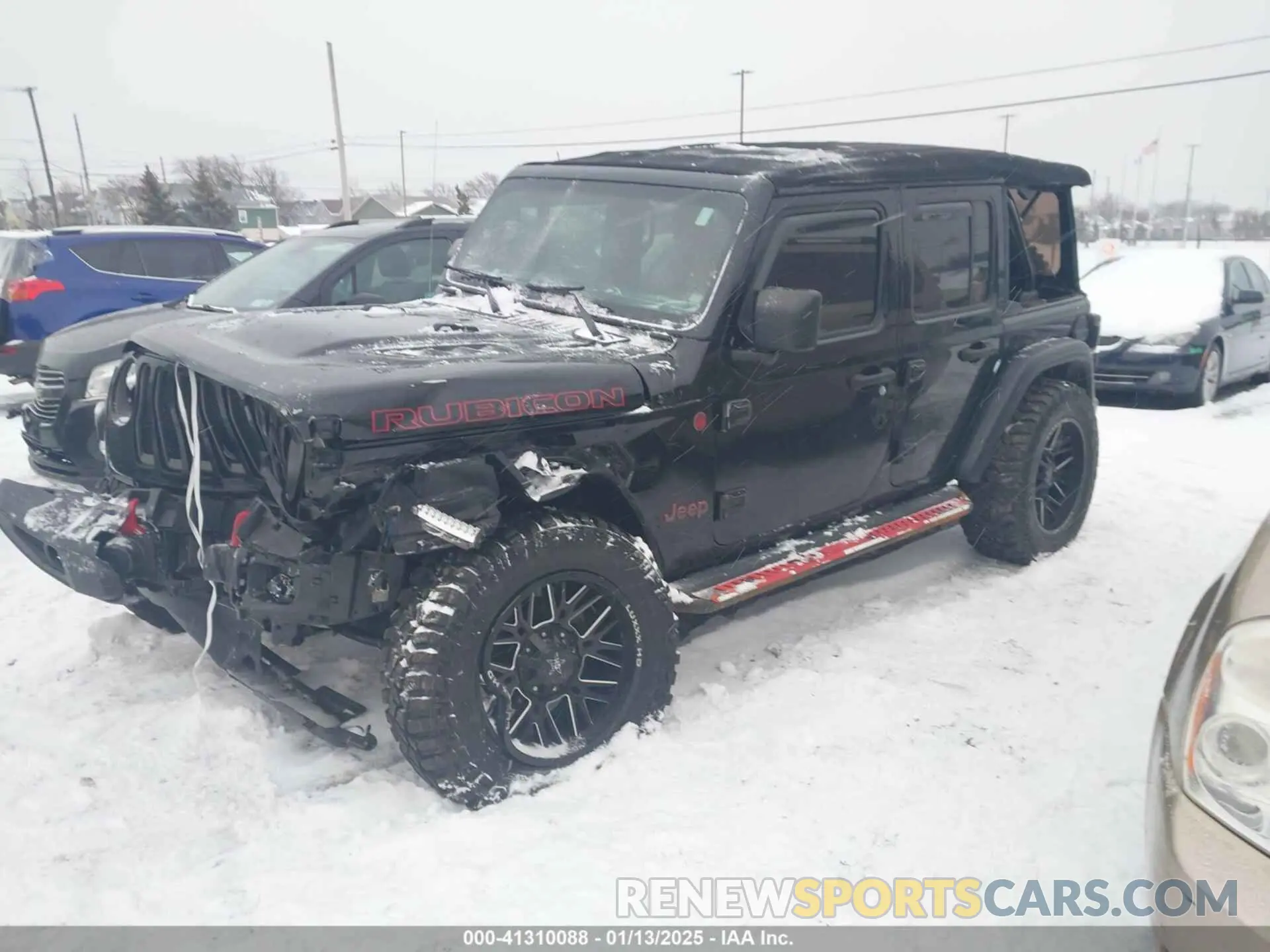 2 Photograph of a damaged car 1C4HJXFN8LW310510 JEEP WRANGLER UNLIMITED 2020