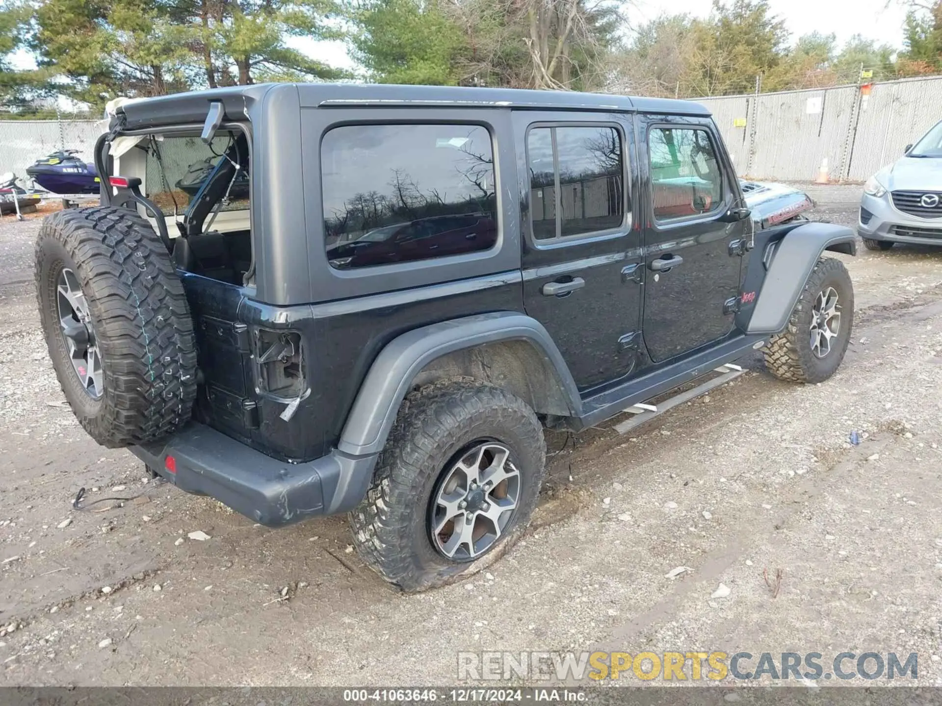 4 Photograph of a damaged car 1C4HJXFN8LW324066 JEEP WRANGLER UNLIMITED 2020