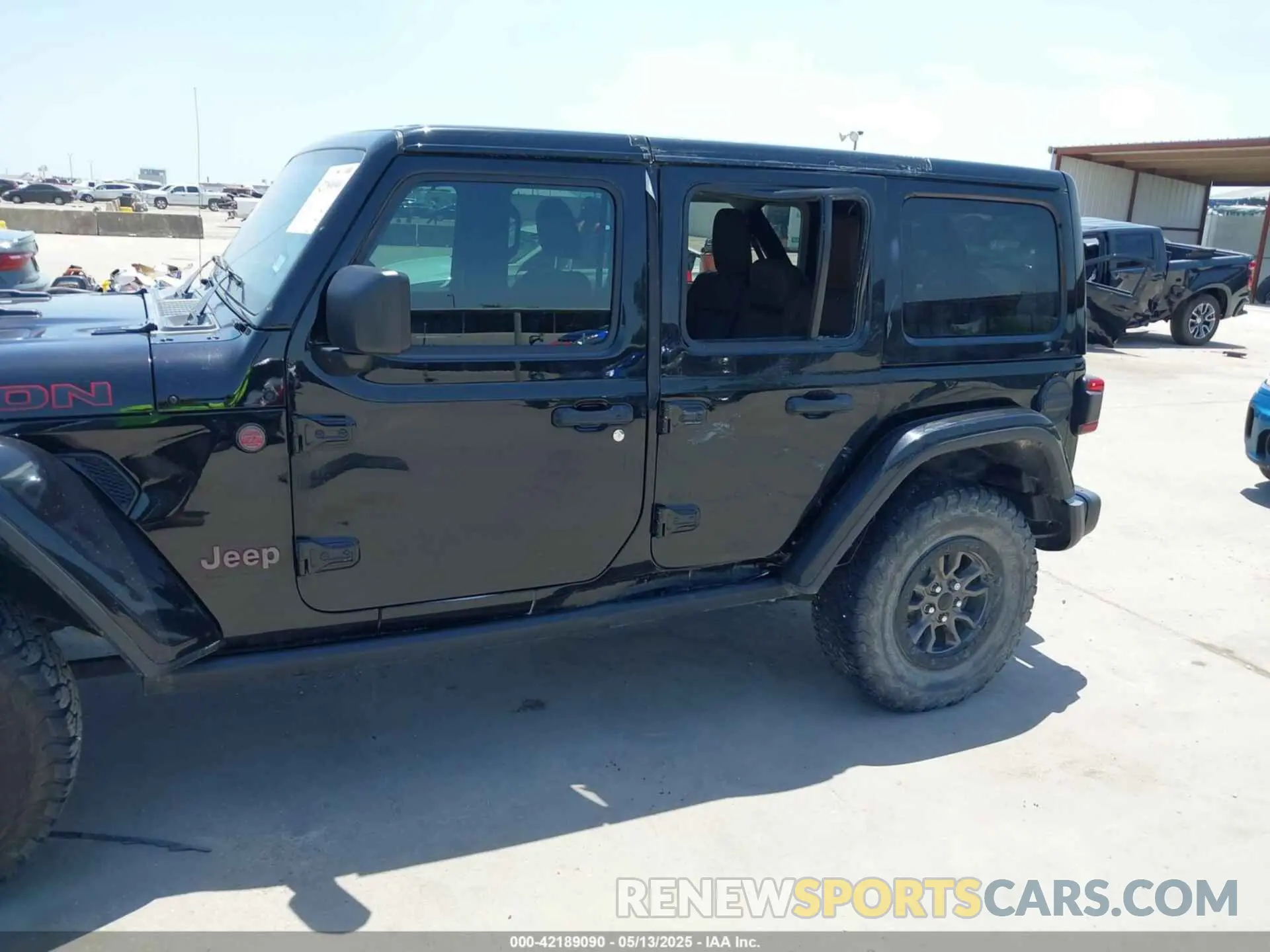 6 Photograph of a damaged car 1C4HJXFN9LW291112 JEEP WRANGLER UNLIMITED 2020