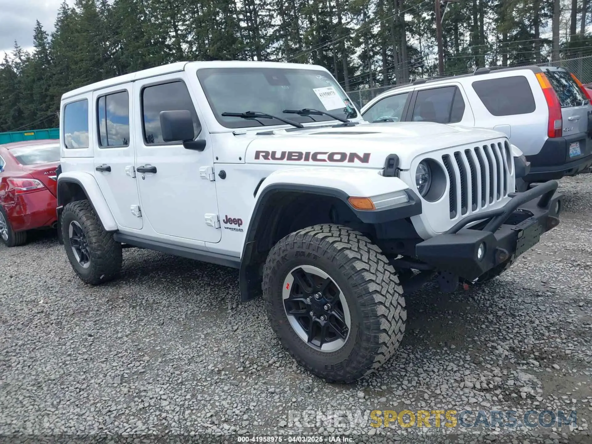1 Photograph of a damaged car 1C4JJXFM9LW275517 JEEP WRANGLER UNLIMITED 2020