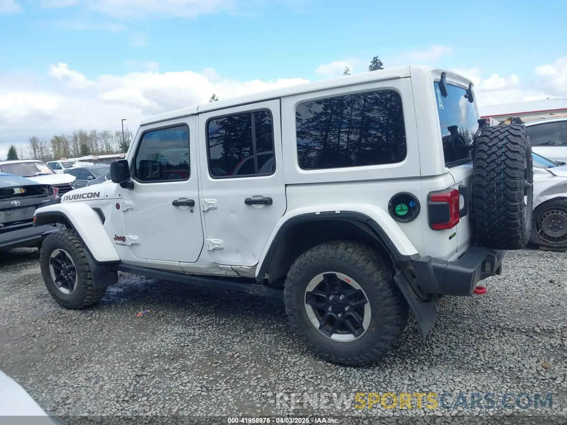 14 Photograph of a damaged car 1C4JJXFM9LW275517 JEEP WRANGLER UNLIMITED 2020