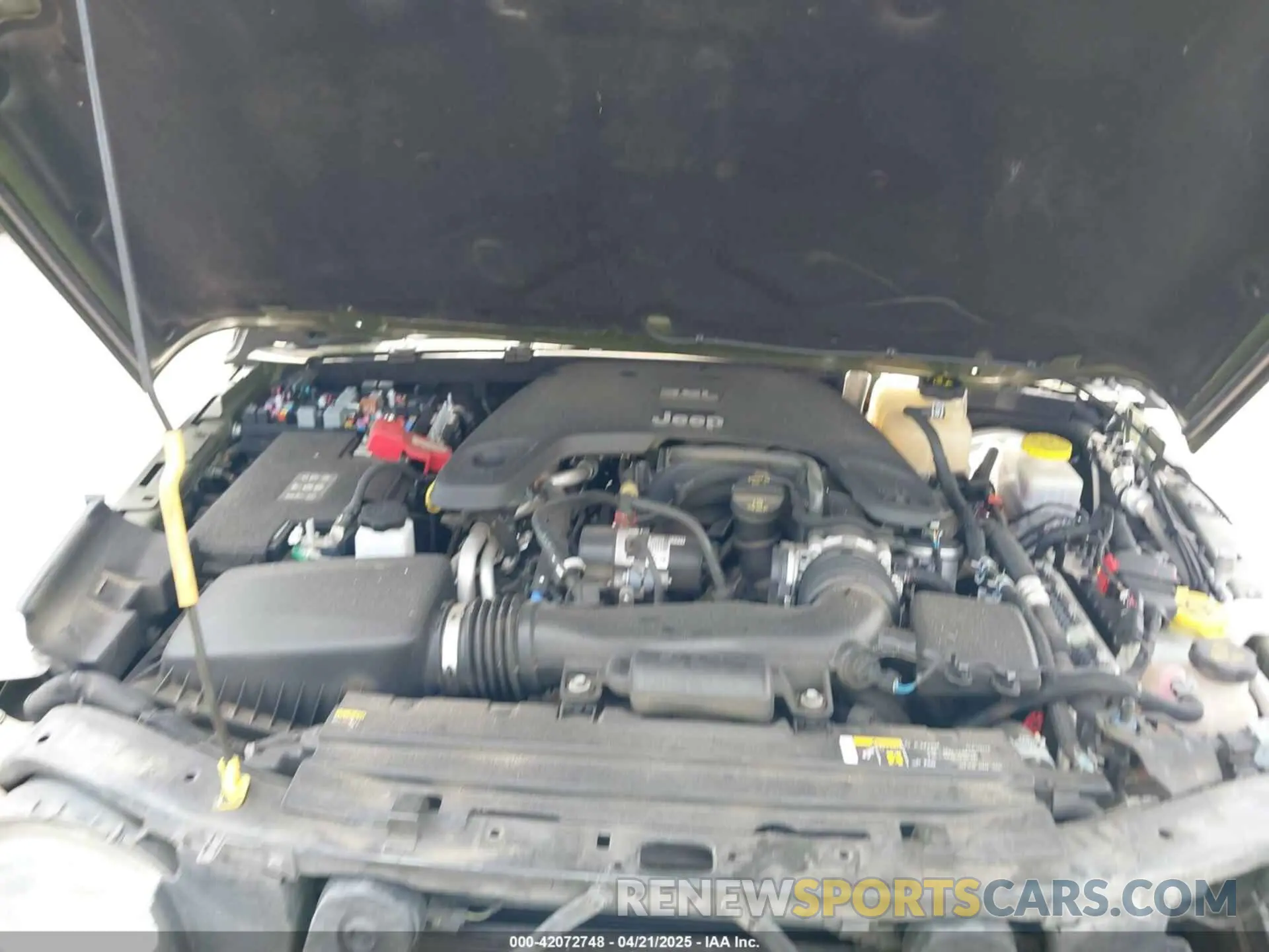 10 Photograph of a damaged car 1C4HJXDG0MW510836 JEEP WRANGLER UNLIMITED 2021