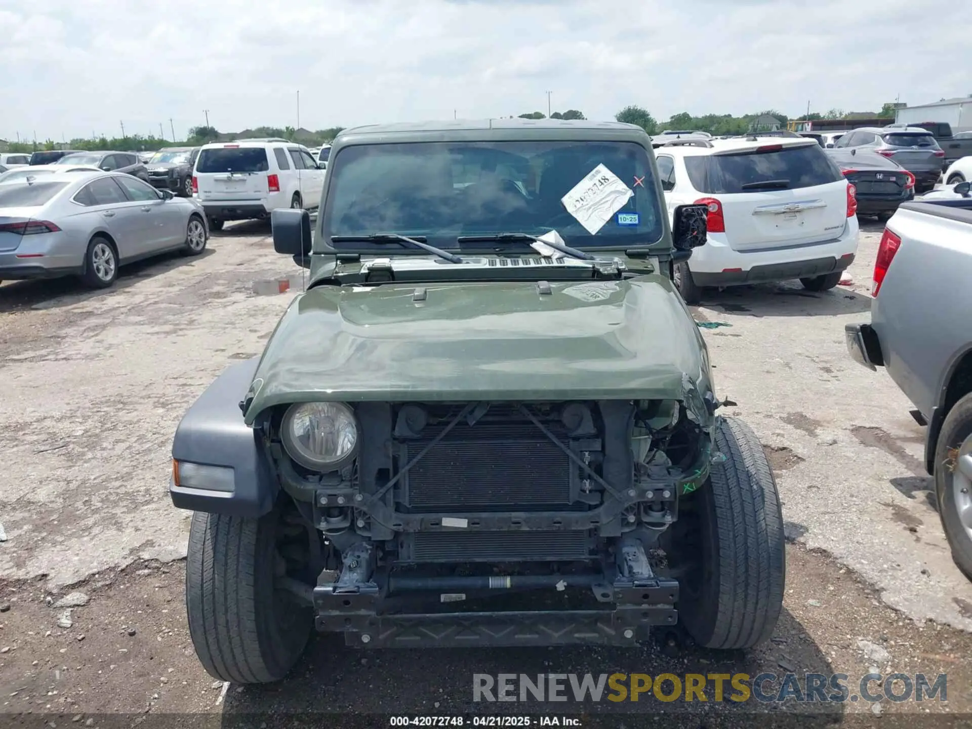 13 Photograph of a damaged car 1C4HJXDG0MW510836 JEEP WRANGLER UNLIMITED 2021