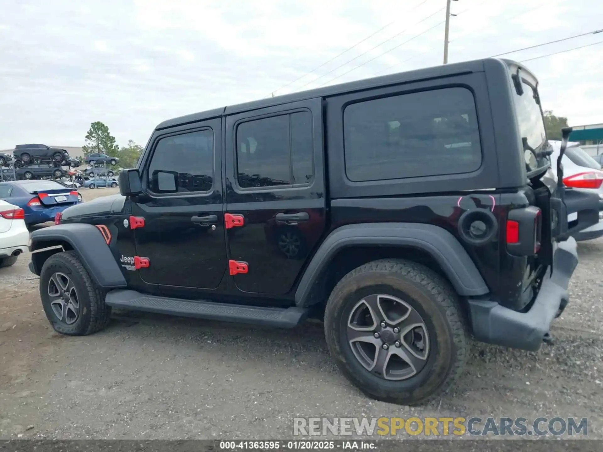 14 Photograph of a damaged car 1C4HJXDG0MW572866 JEEP WRANGLER UNLIMITED 2021