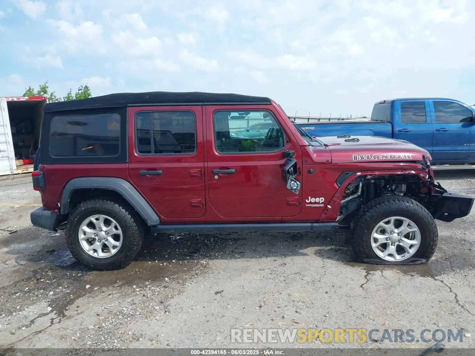 13 Photograph of a damaged car 1C4HJXDG0MW709711 JEEP WRANGLER UNLIMITED 2021